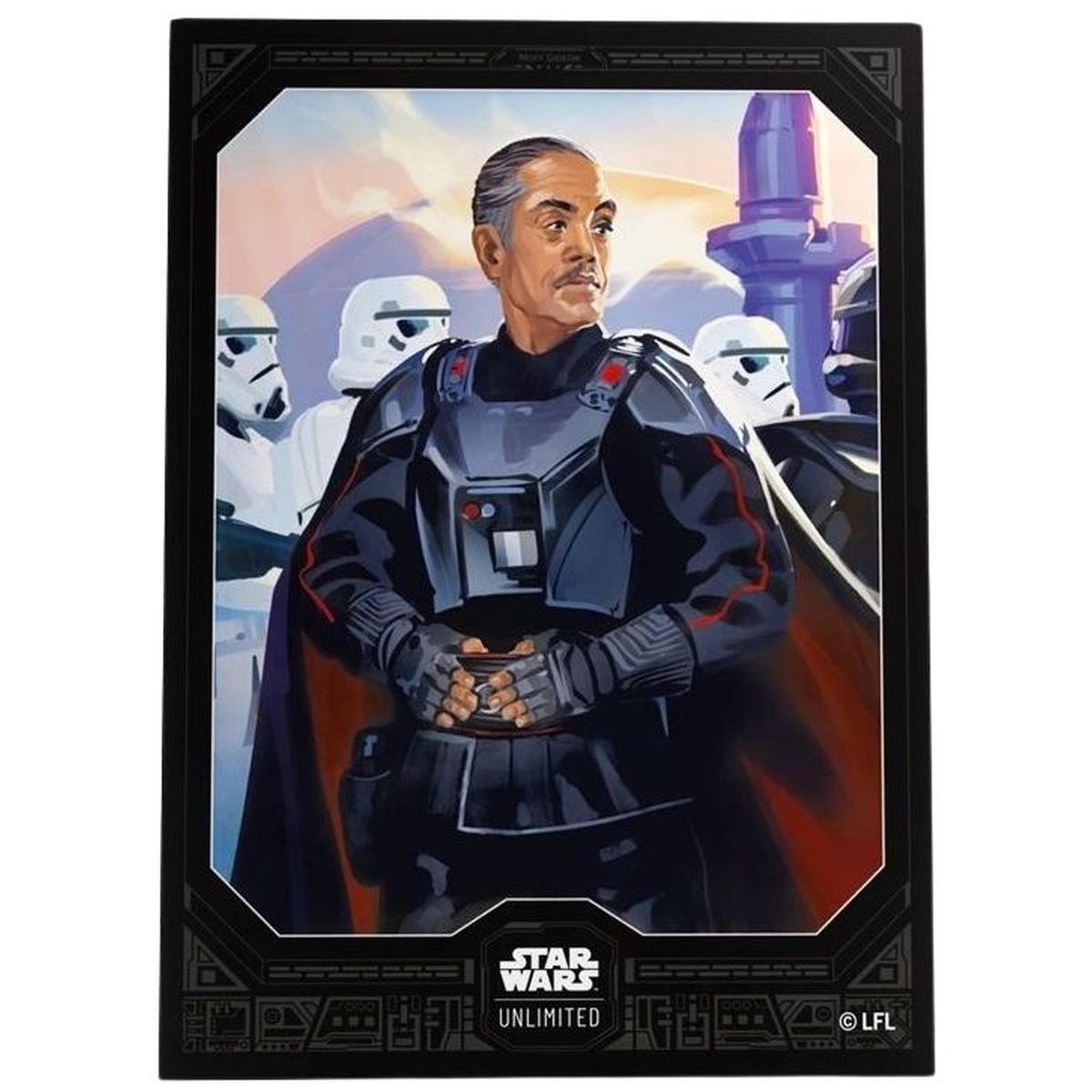 Gamegenic - Protèges Cartes - Standard - Star Wars : Unlimited - Moff Gideon - FR (60)