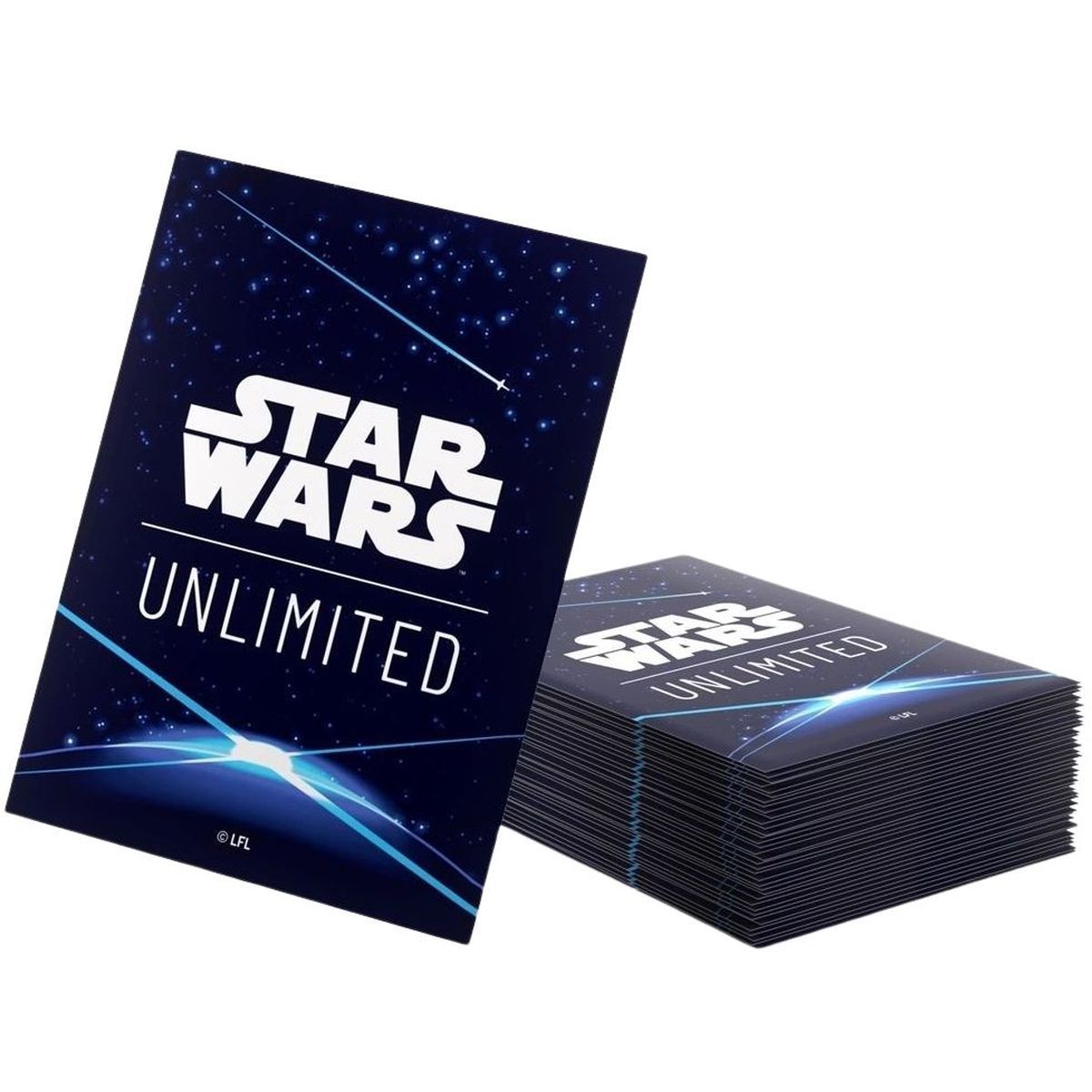 Gamegenic - Protèges Cartes - Standard - Star Wars : Unlimited - Space Blue - FR (60)