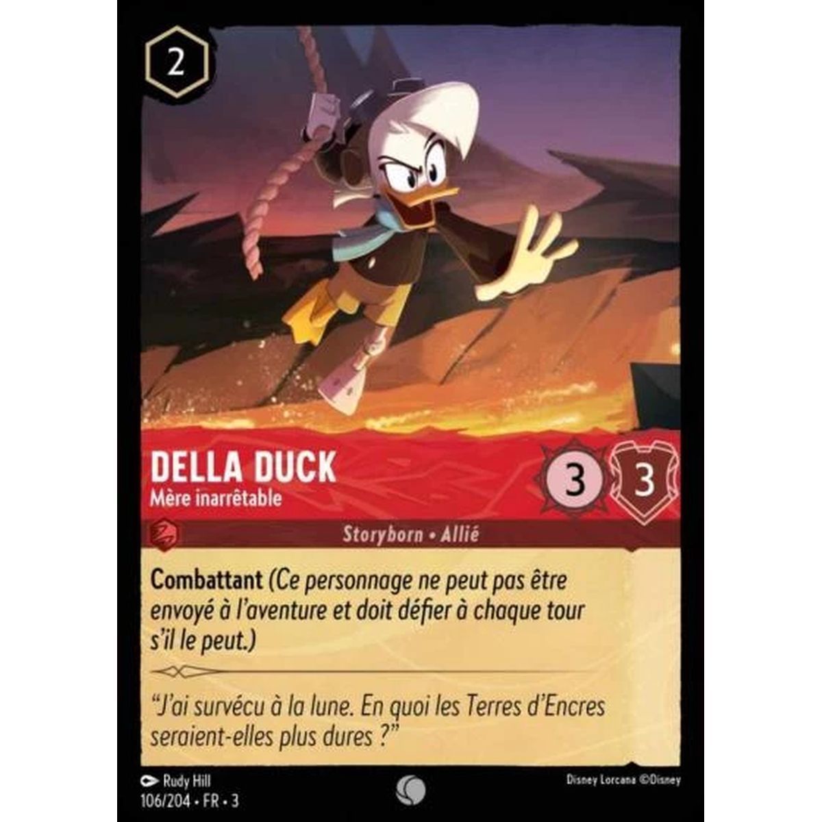 Della Duck, Mère inarrêtable - 106/204 - ITI - Les Terres d'Encres - Commune - Français