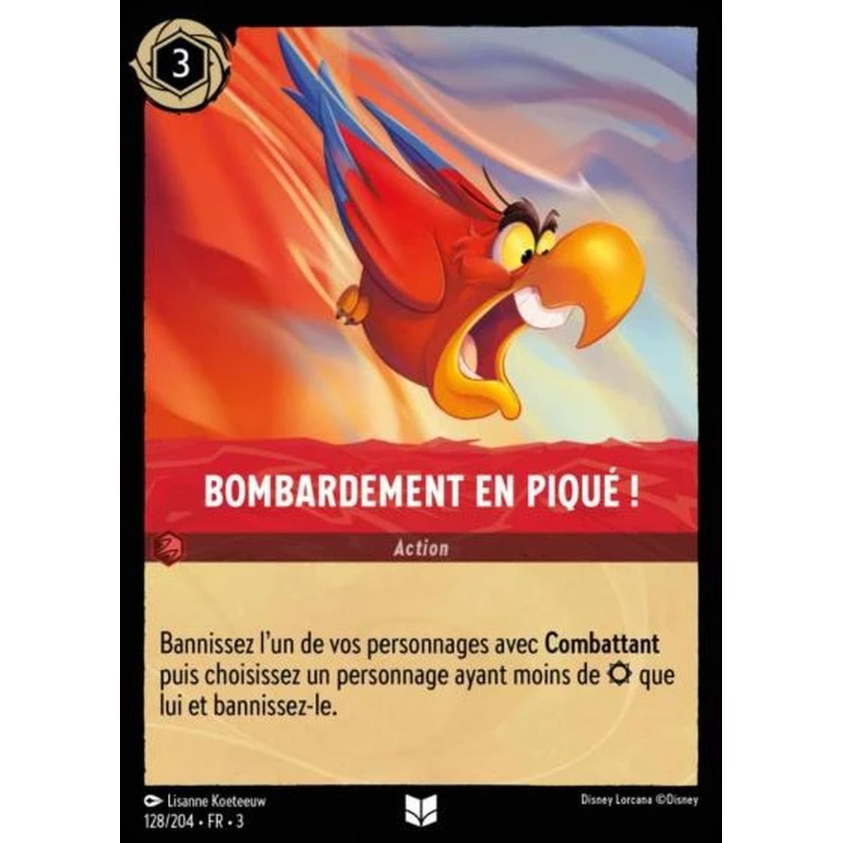 Item Bombardement en piqué ! - 128/204 - ITI - Les Terres d'Encres - Peu Commune - Français