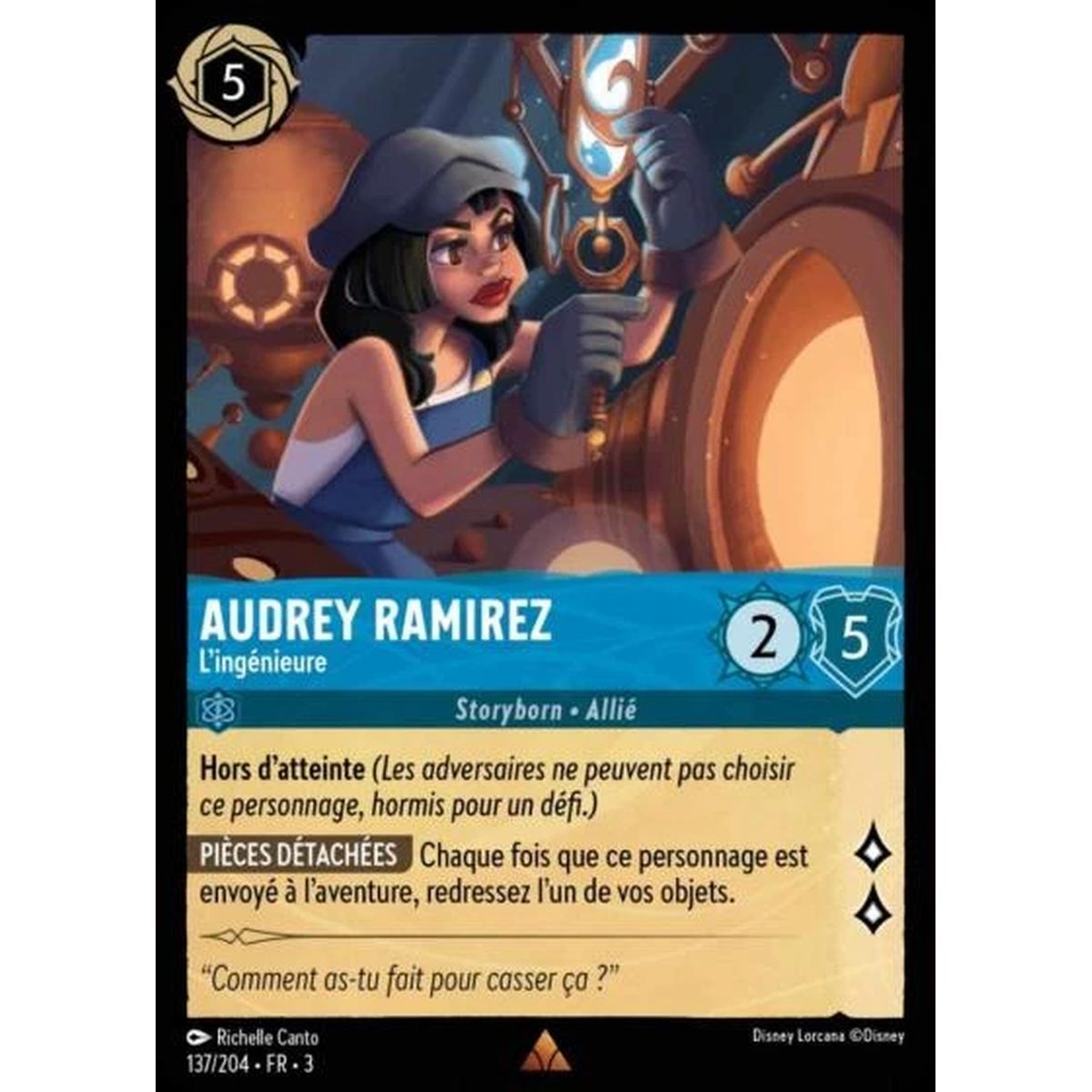 Audrey Ramirez, L'ingénieure - 137/204 - ITI - Les Terres d'Encres - Rare - Français