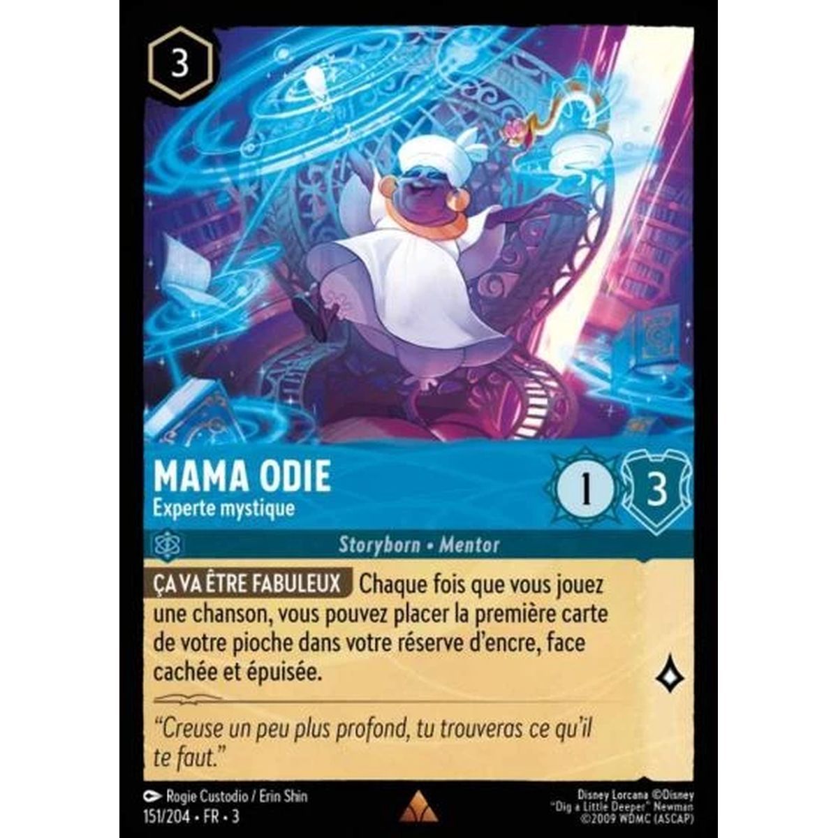 Mama Odie, Experte mystique - 151/204 - ITI - Les Terres d'Encres - Brillante - Premium - Français