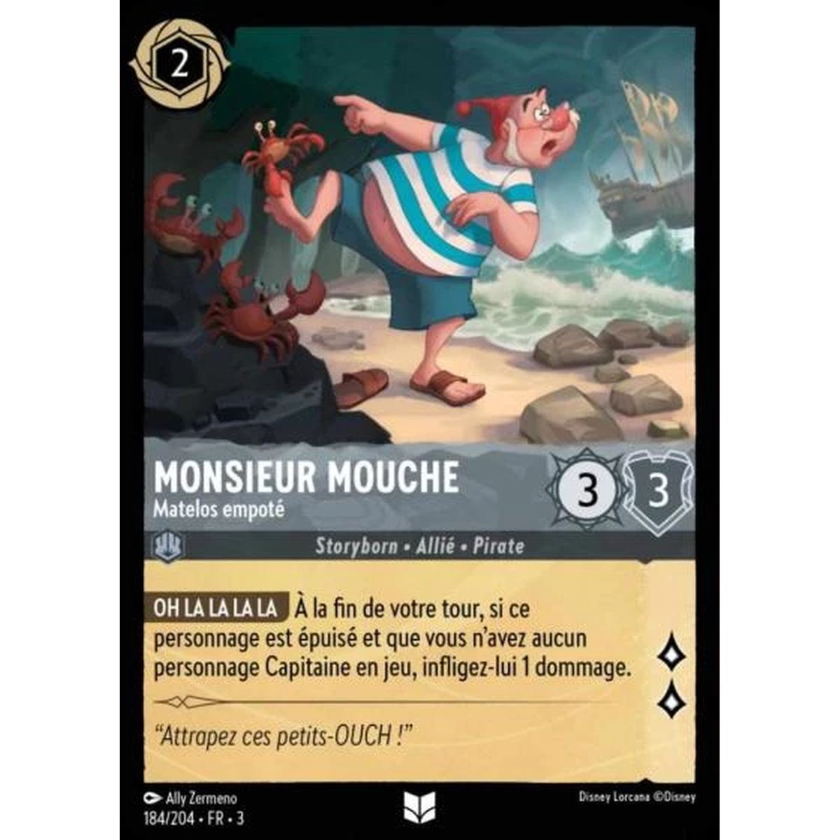 Monsieur Mouche, Matelos empoté - 184/204 - ITI - Les Terres d'Encres - Brillante - Premium - Français