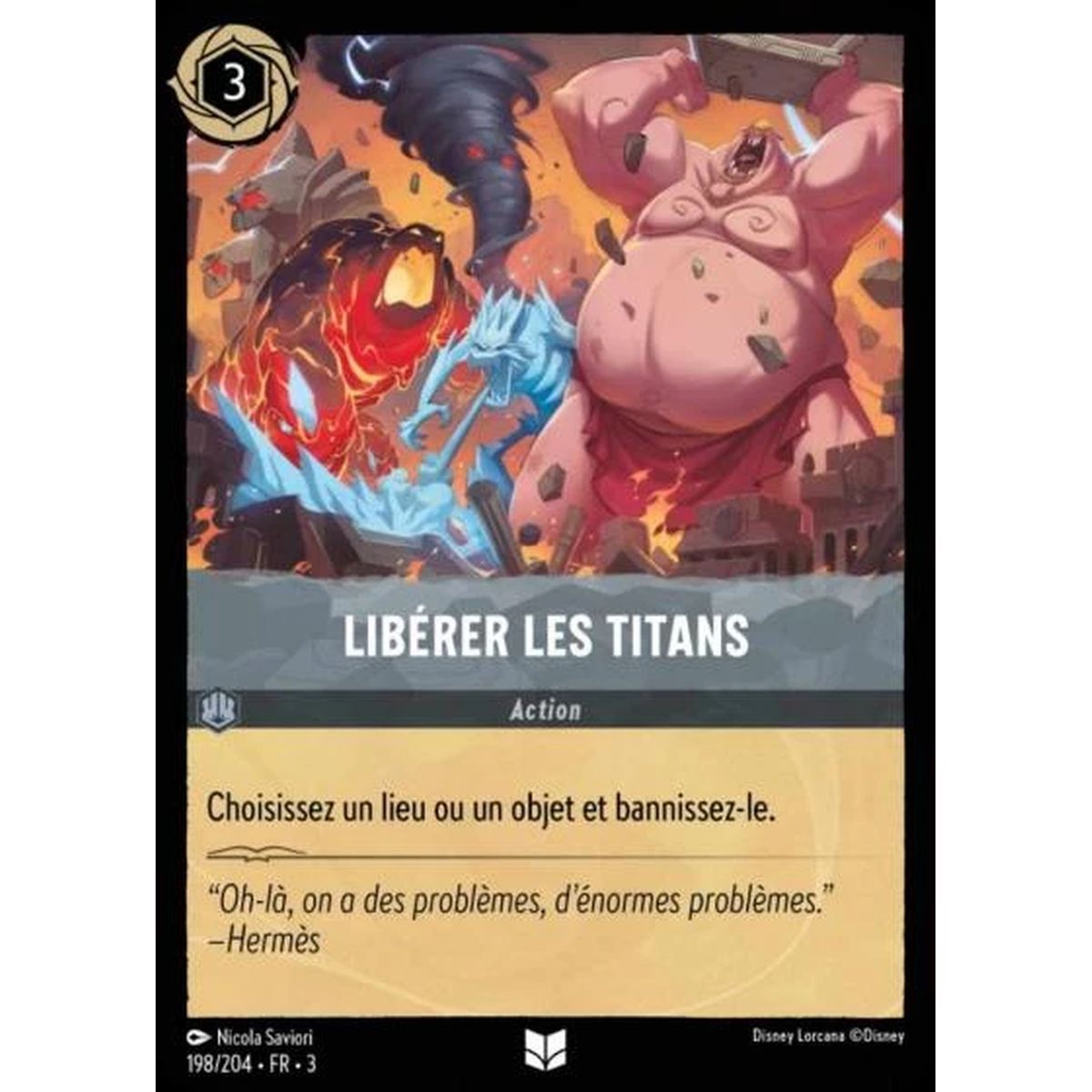 Libérer les titans - 198/204 - ITI - Les Terres d'Encres - Brillante - Premium - Français