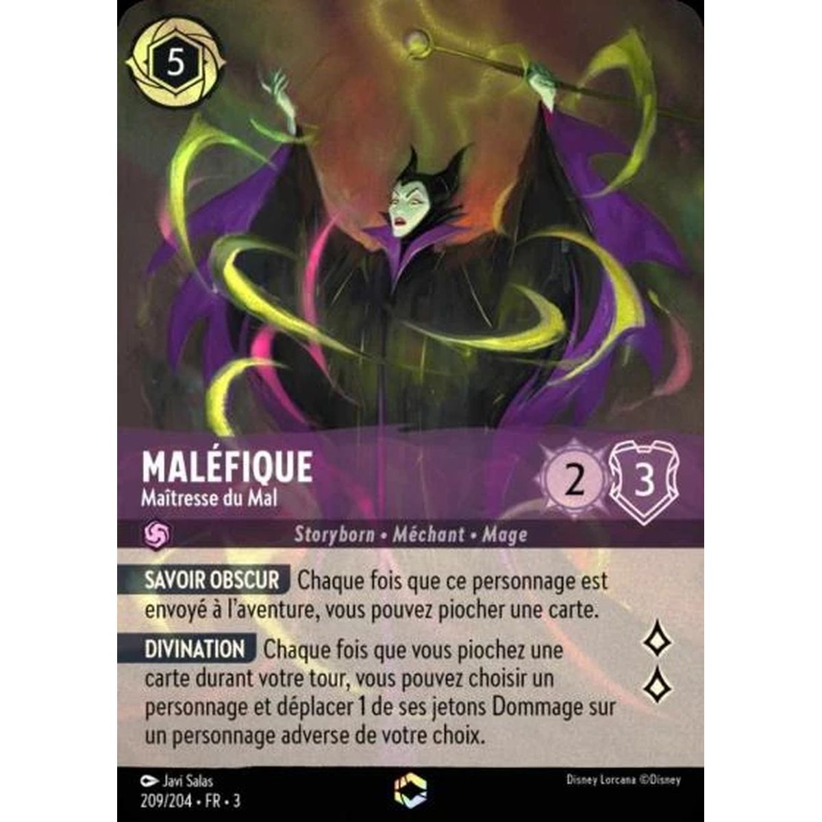 Maléfique, Maîtresse du Mal - 209/204 - ITI - Les Terres d'Encres - Enchanté - Français