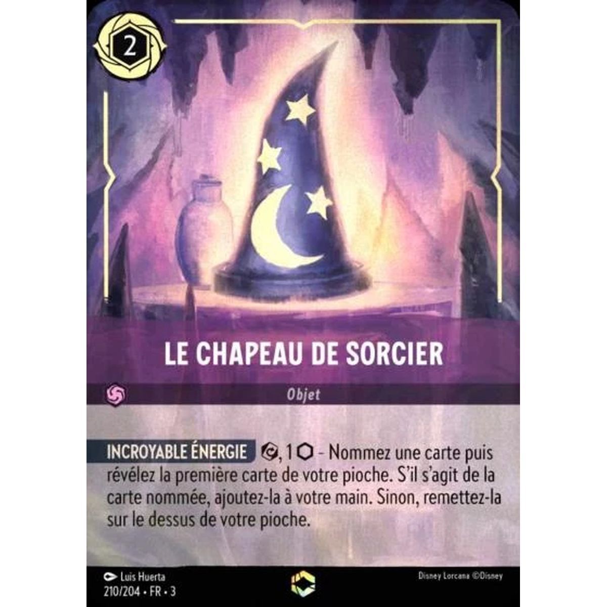 Le chapeau de sorcier - 210/204 - ITI - Les Terres d'Encres - Enchanté - Français