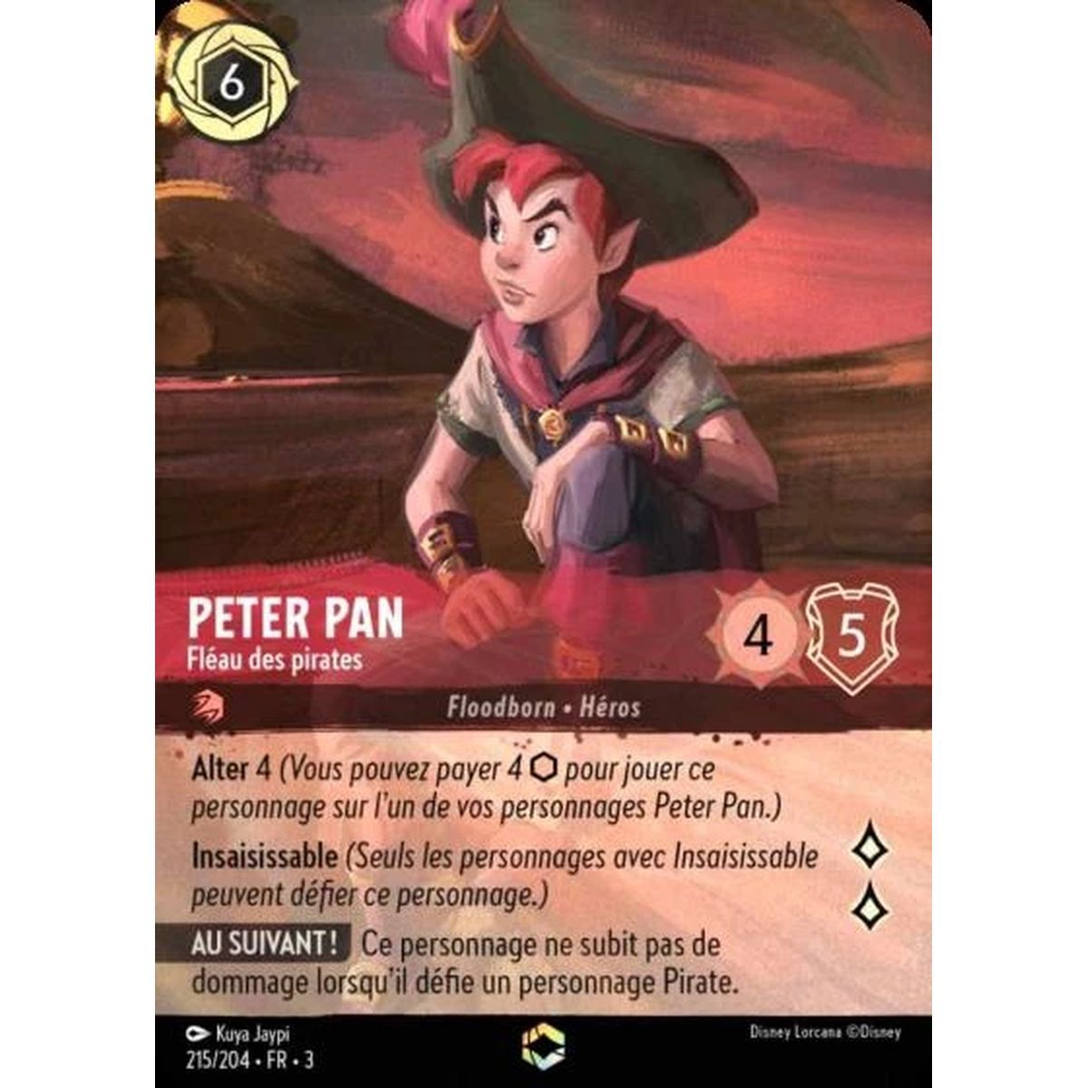 Peter Pan, Fléau des pirates - 215/204 - ITI - Les Terres d'Encres - Enchanté - Français