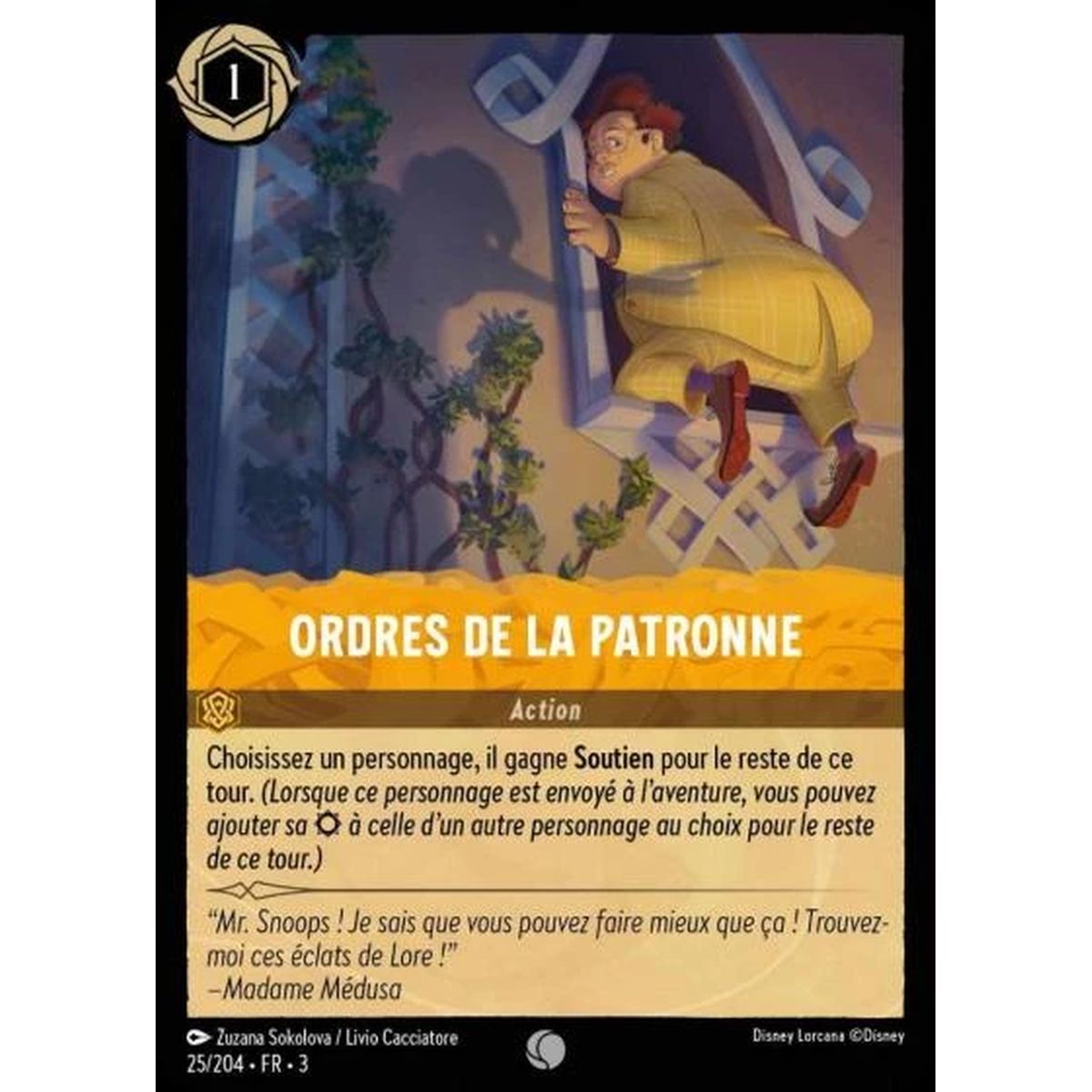 Item Ordres de la patronne - 25/204 - ITI - Les Terres d'Encres - Commune - Français