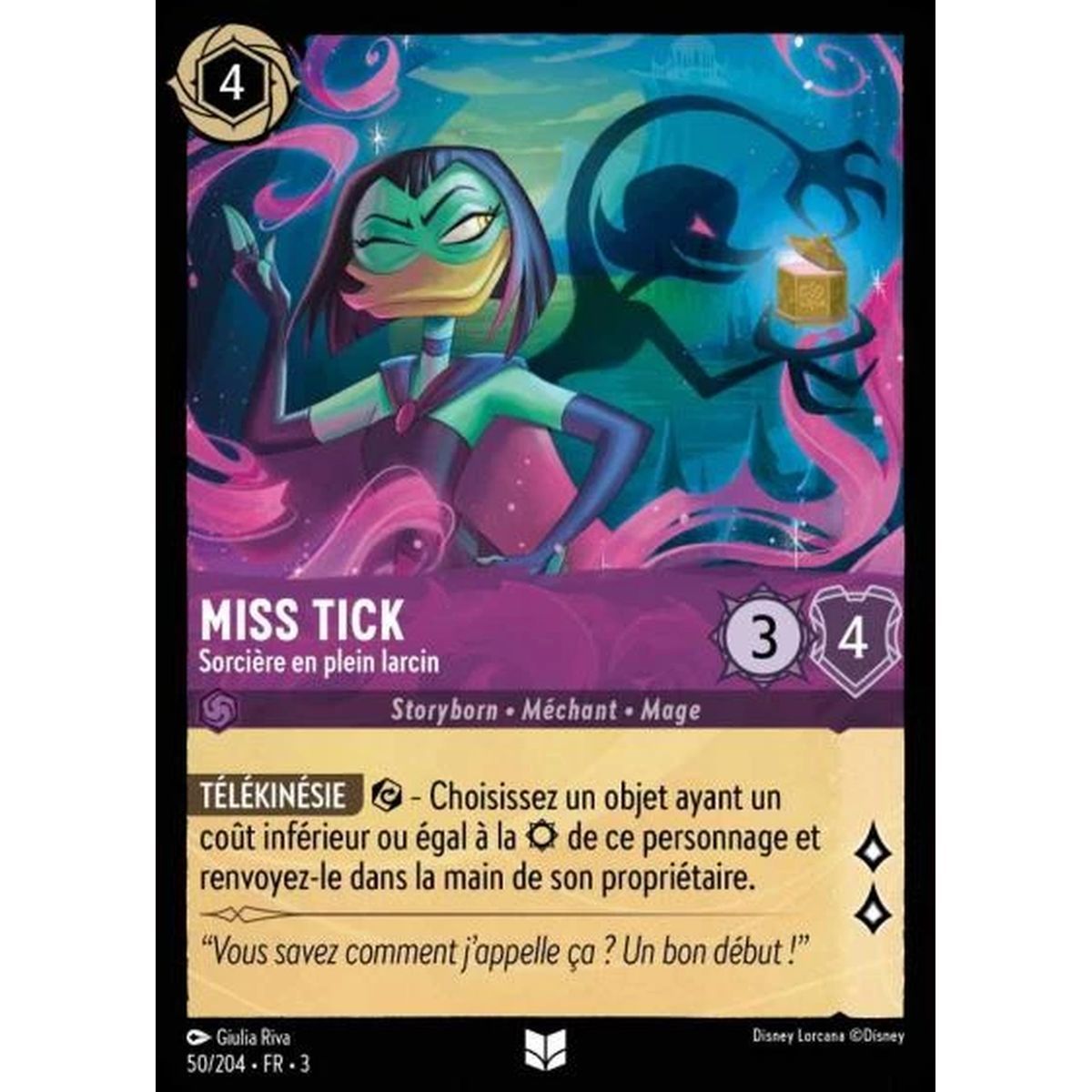 Item Miss Tick, Sorcière en plein larcin - 50/204 - ITI - Les Terres d'Encres - Brillante - Premium - Français