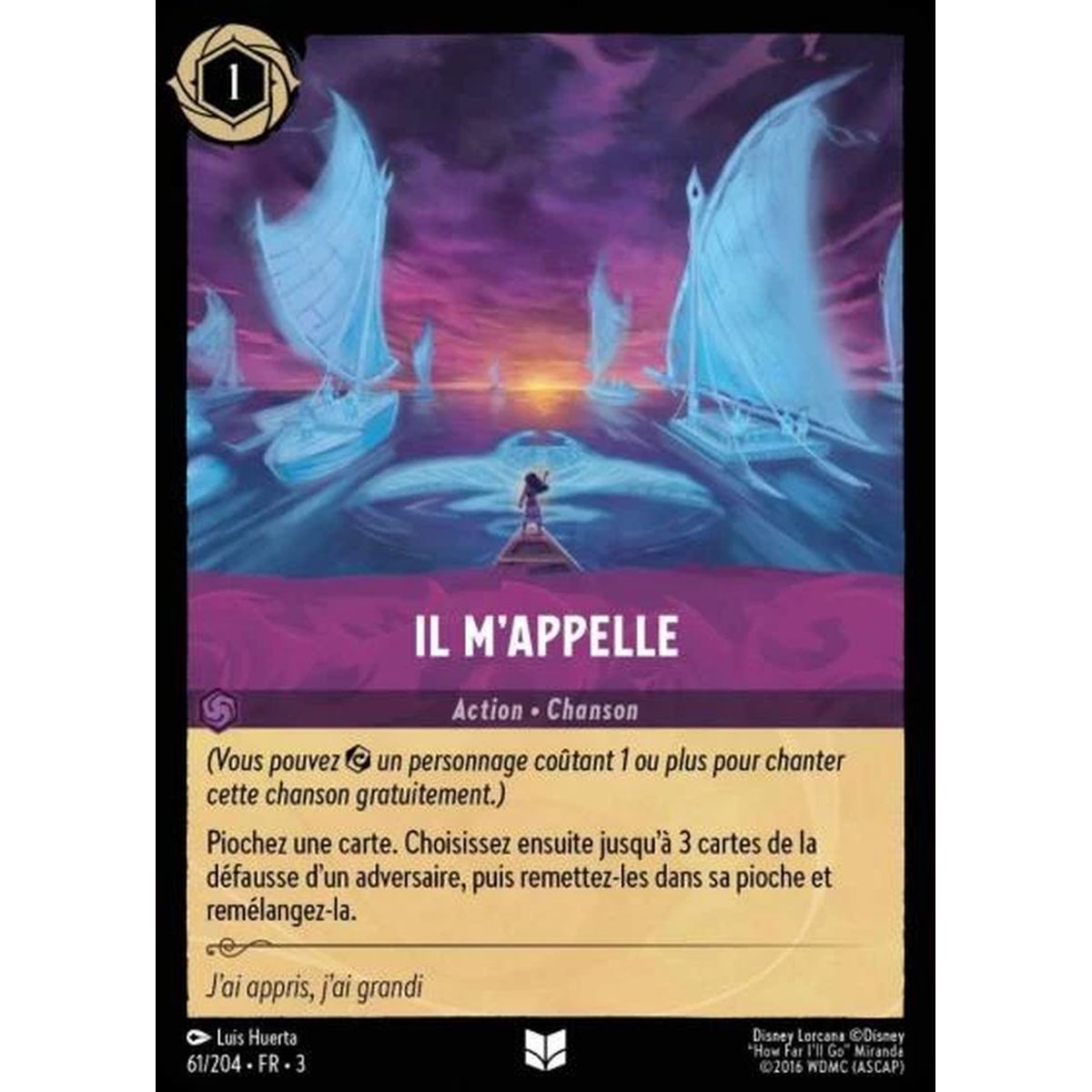 Item Il m'appelle - 61/204 - ITI - Les Terres d'Encres - Brillante - Premium - Français