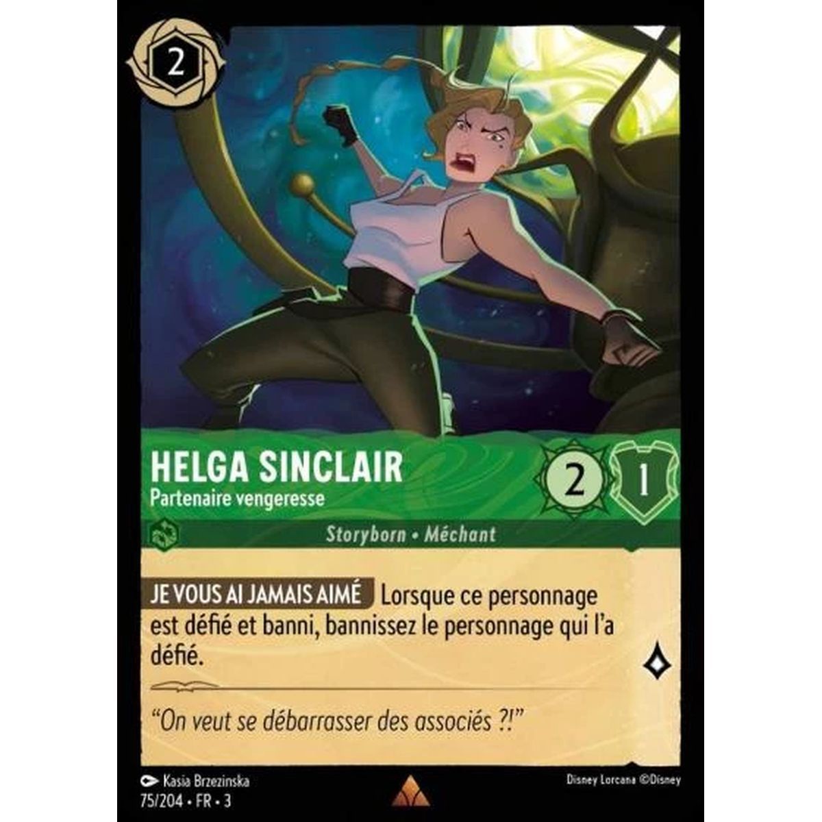 Item Helga Sinclair, Partenaire vengeresse - 75/204 - ITI - Les Terres d'Encres - Rare - Français