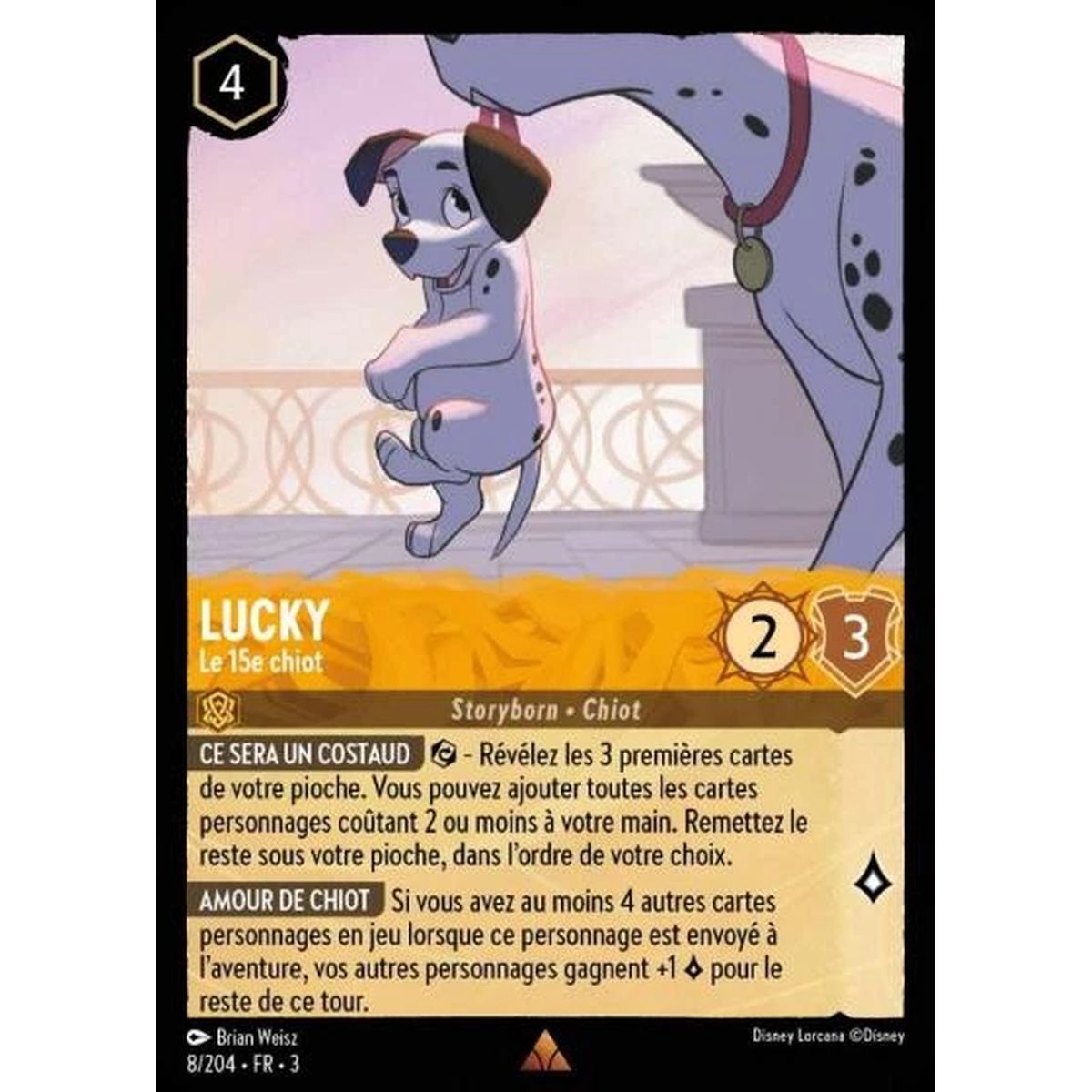 Lucky, Le 15e chiot - 8/204 - ITI - Les Terres d'Encres - Brillante - Premium - Français