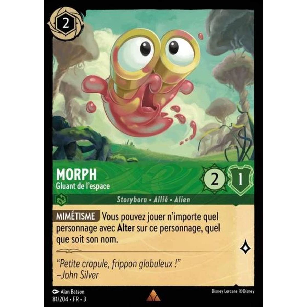 Morph, Gluant de l'espace - 81/204 - ITI - Les Terres d'Encres - Brillante - Premium - Français