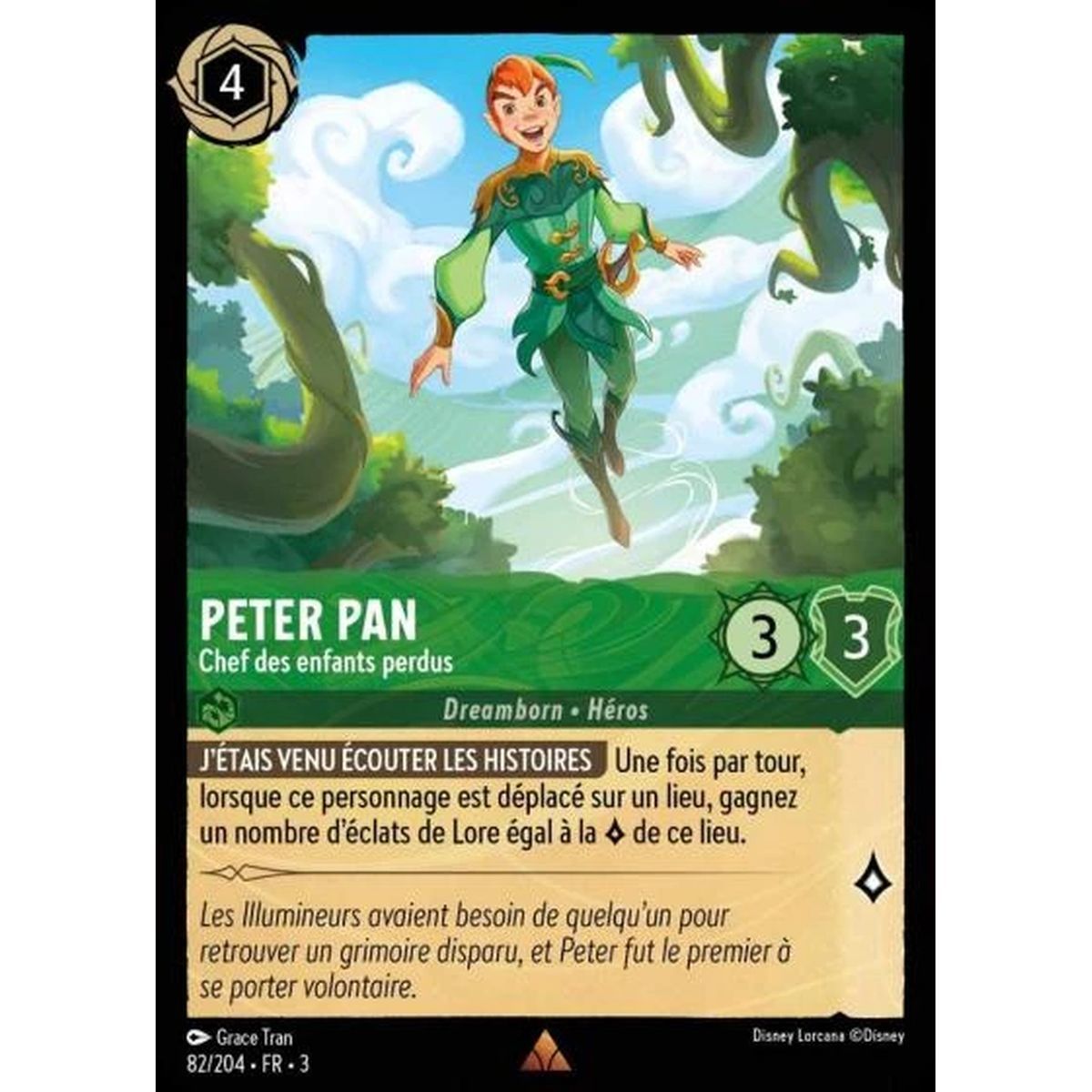 Item Peter Pan, Chef des enfants perdus - 82/204 - ITI - Les Terres d'Encres - Rare - Français