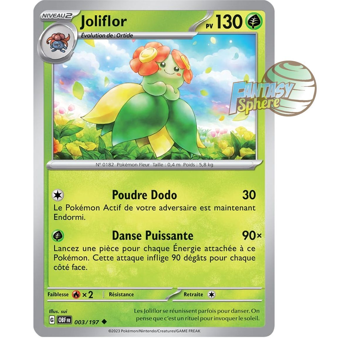 Joliflor - Reverse 3/197 - Ecarlate et Violet Flammes Obsidiennes