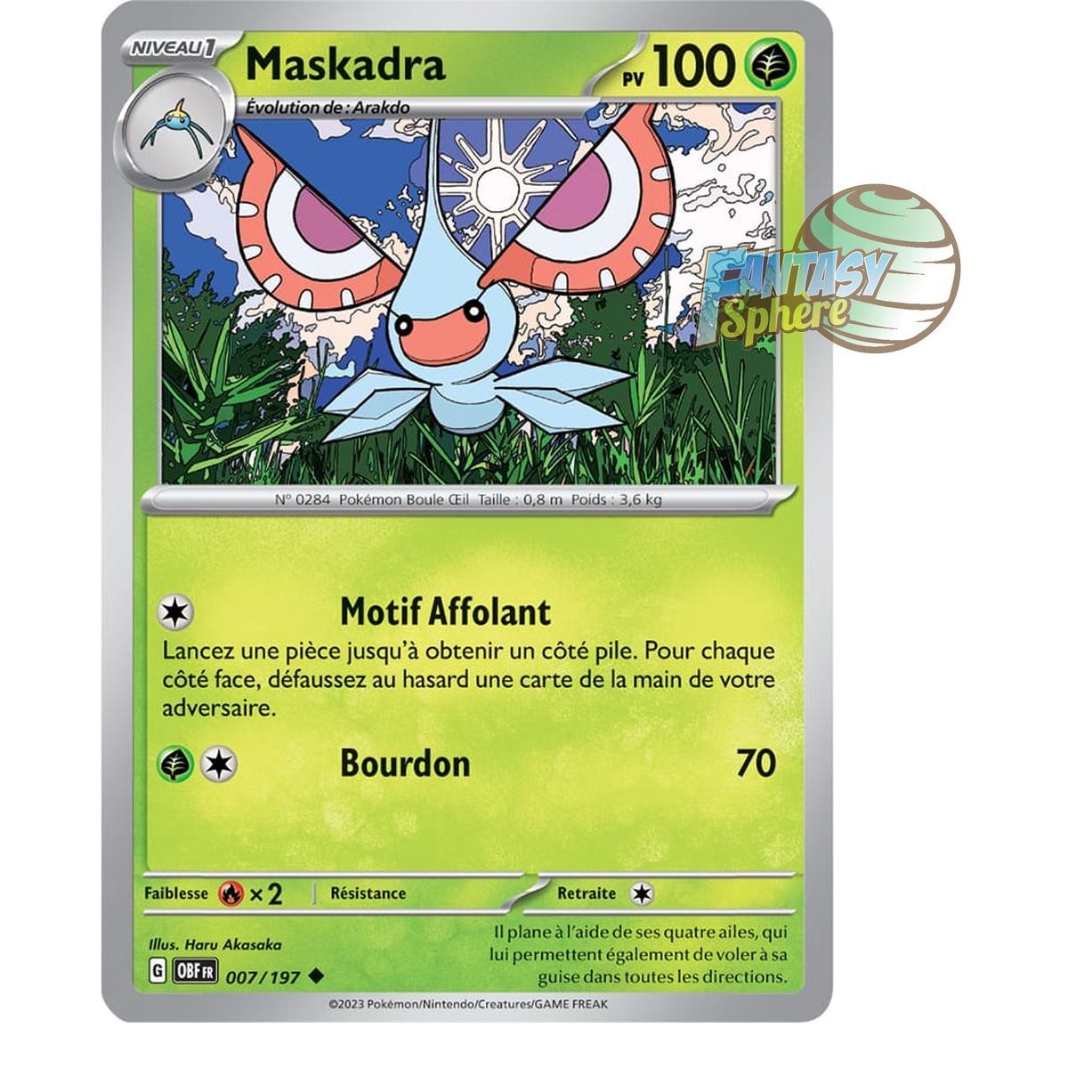 Maskadra - Reverse 7/197 - Ecarlate et Violet Flammes Obsidiennes