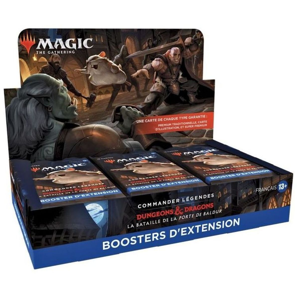 Item MTG - Boite de Boosters - Set - Commander Légendes : Dungeons & Dragons : La Bataille de la Porte de Baldur - FR