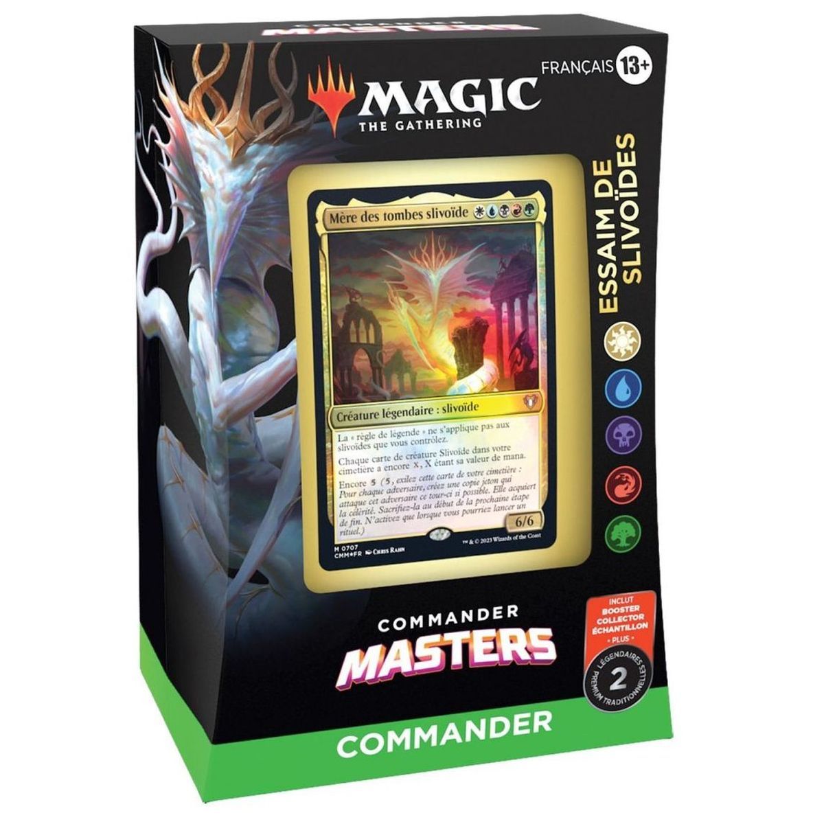 Item MTG - Deck Commander - Commander Masters - Essaim de Slivoïdes - FR