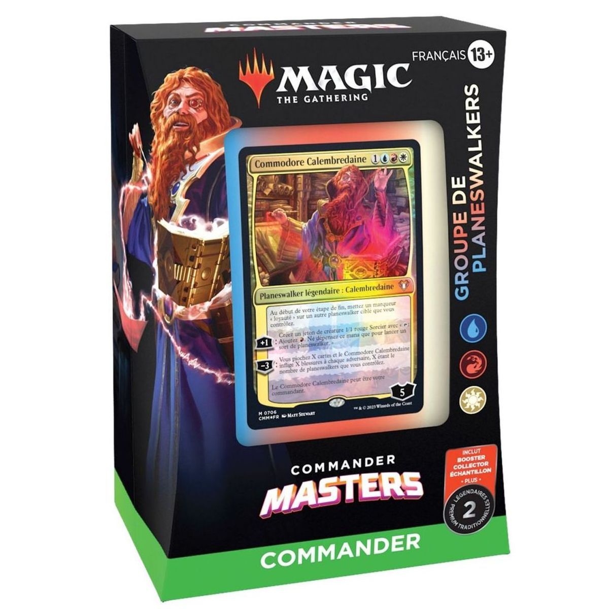 Item MTG - Deck Commander - Commander Masters - Groupe de Planeswalkers - FR