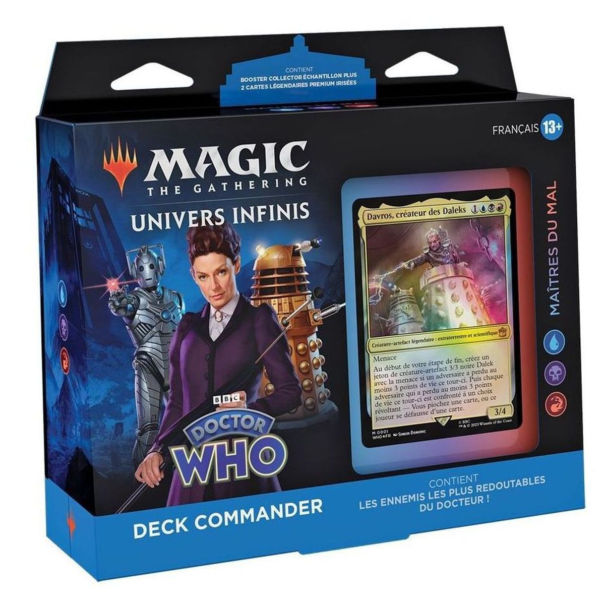 Item MTG - Deck Commander - Doctor Who - Maitres du Mal - FR