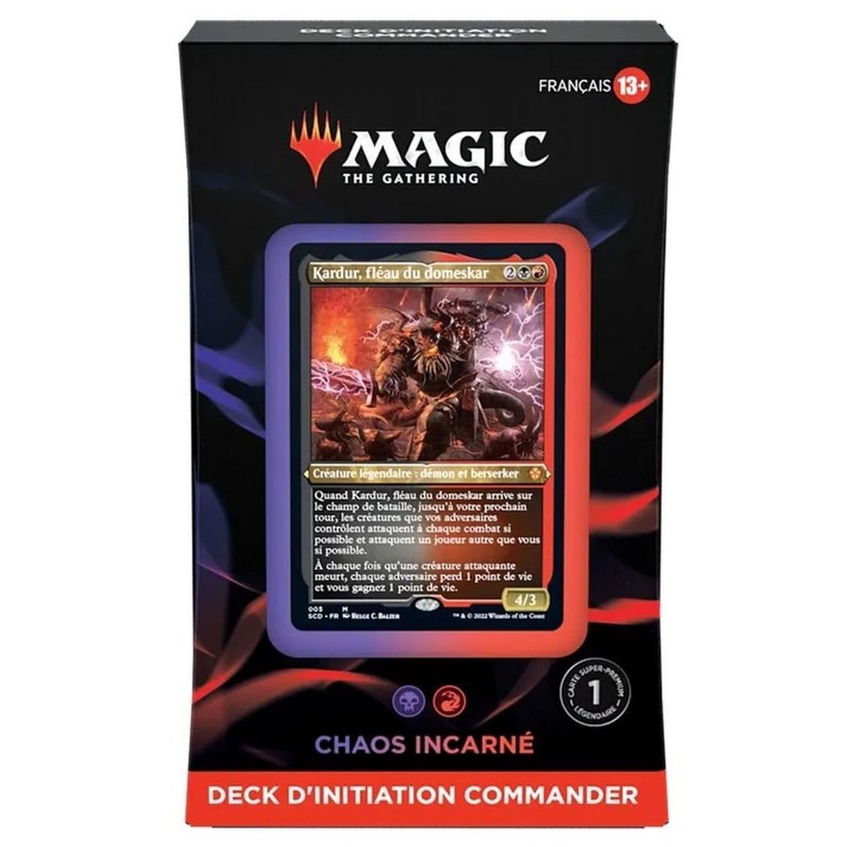 Item MTG - Starter Commander 2022 - Evergreen - Chaos Incarné - FR