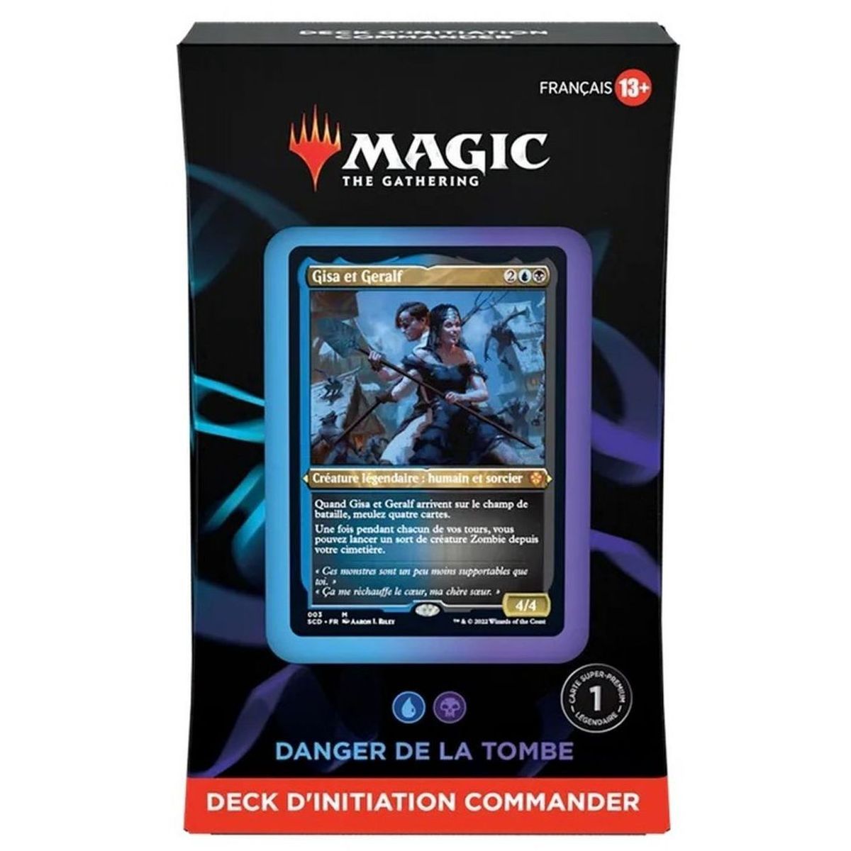 Item MTG - Starter Commander 2022 - Evergreen - Danger de la Tombe - FR