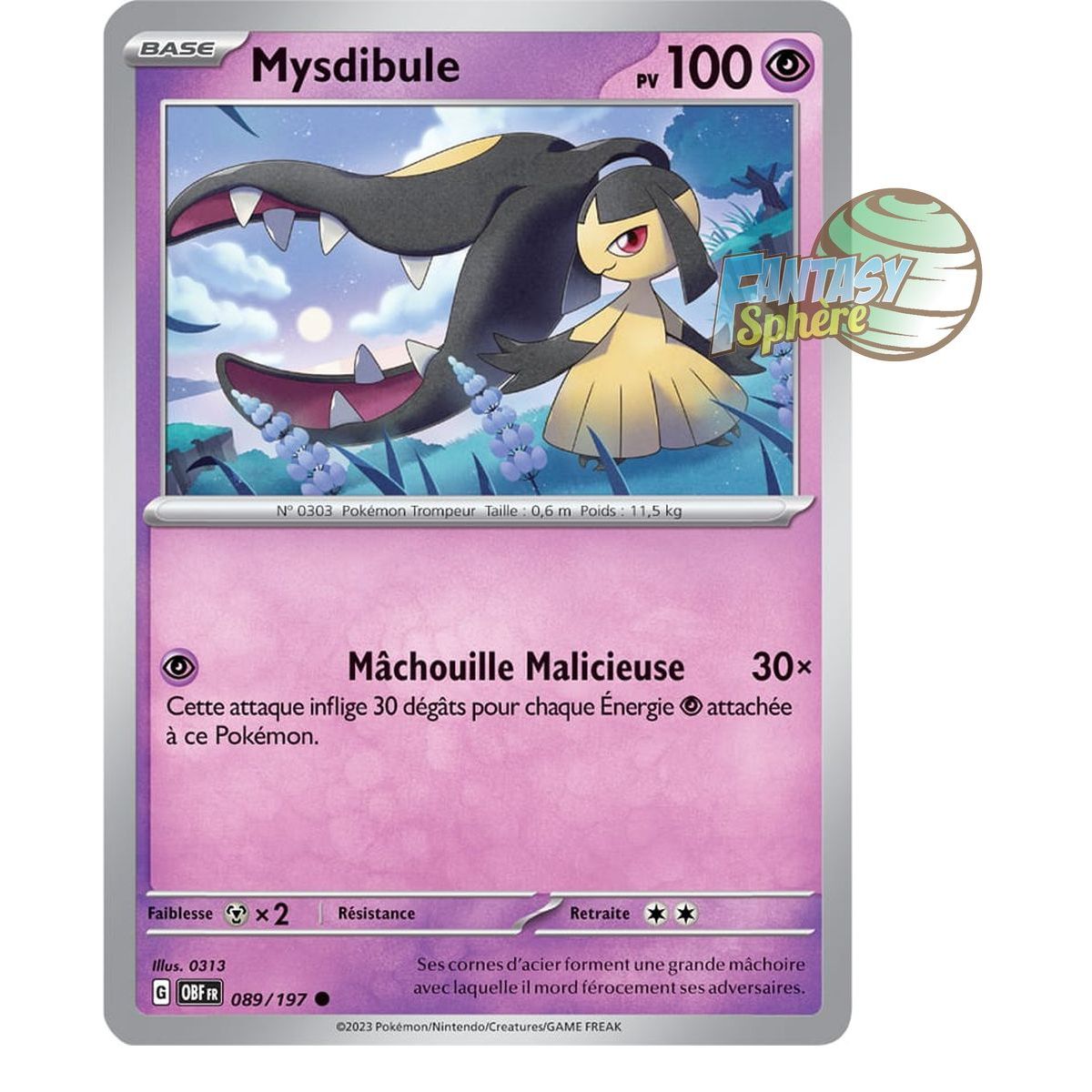 Mysdibule - Reverse 89/197 - Ecarlate et Violet Flammes Obsidiennes