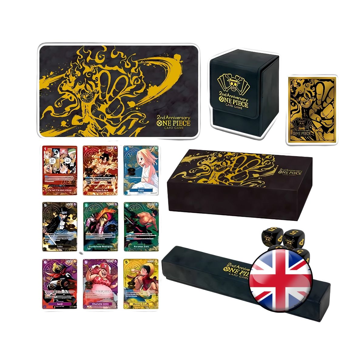 Item One Piece Card Game - Coffret : 2nd Anniversary - Anglais