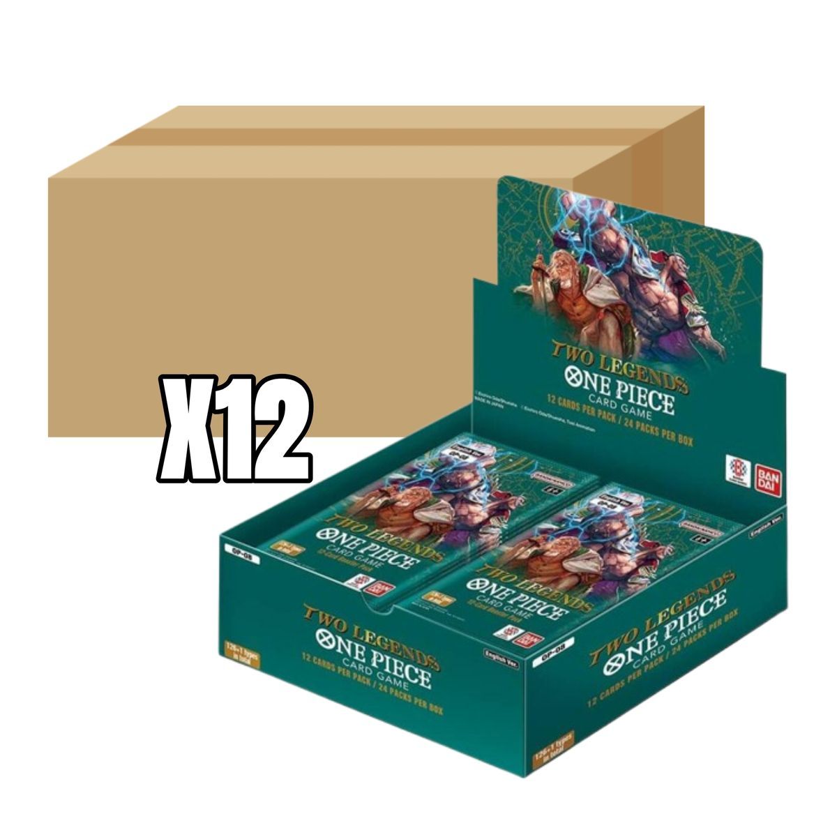 One Piece - Lot de 12 Display - Two Legends - OP-08 - EN