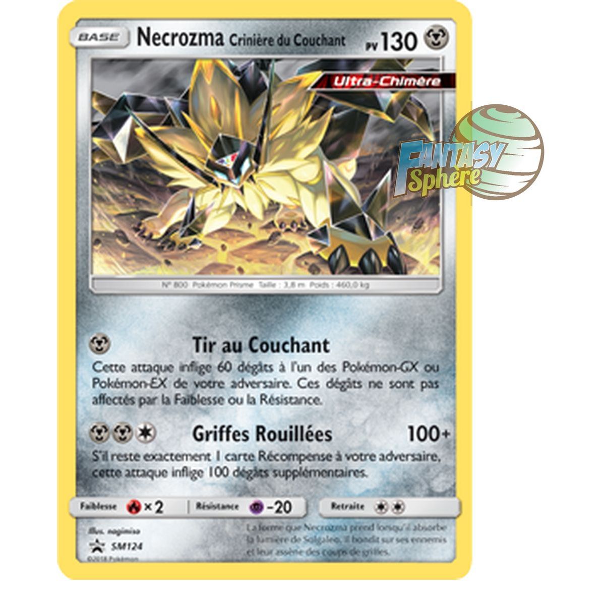 Item Necrozma Crinière du Couchant - Promo SM124 - Promos