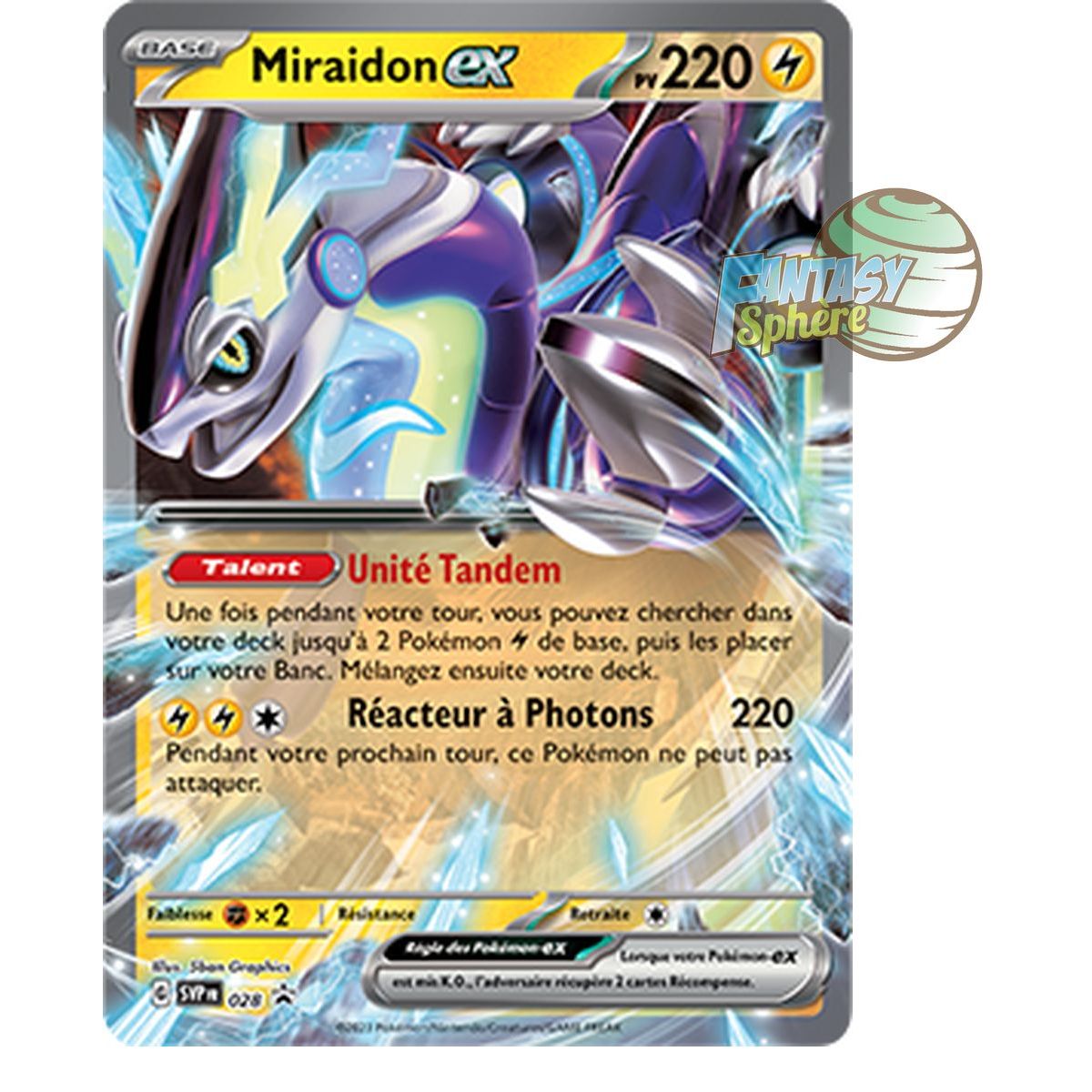 Item Miraidon EX - Promo P_SVP028 - Promos