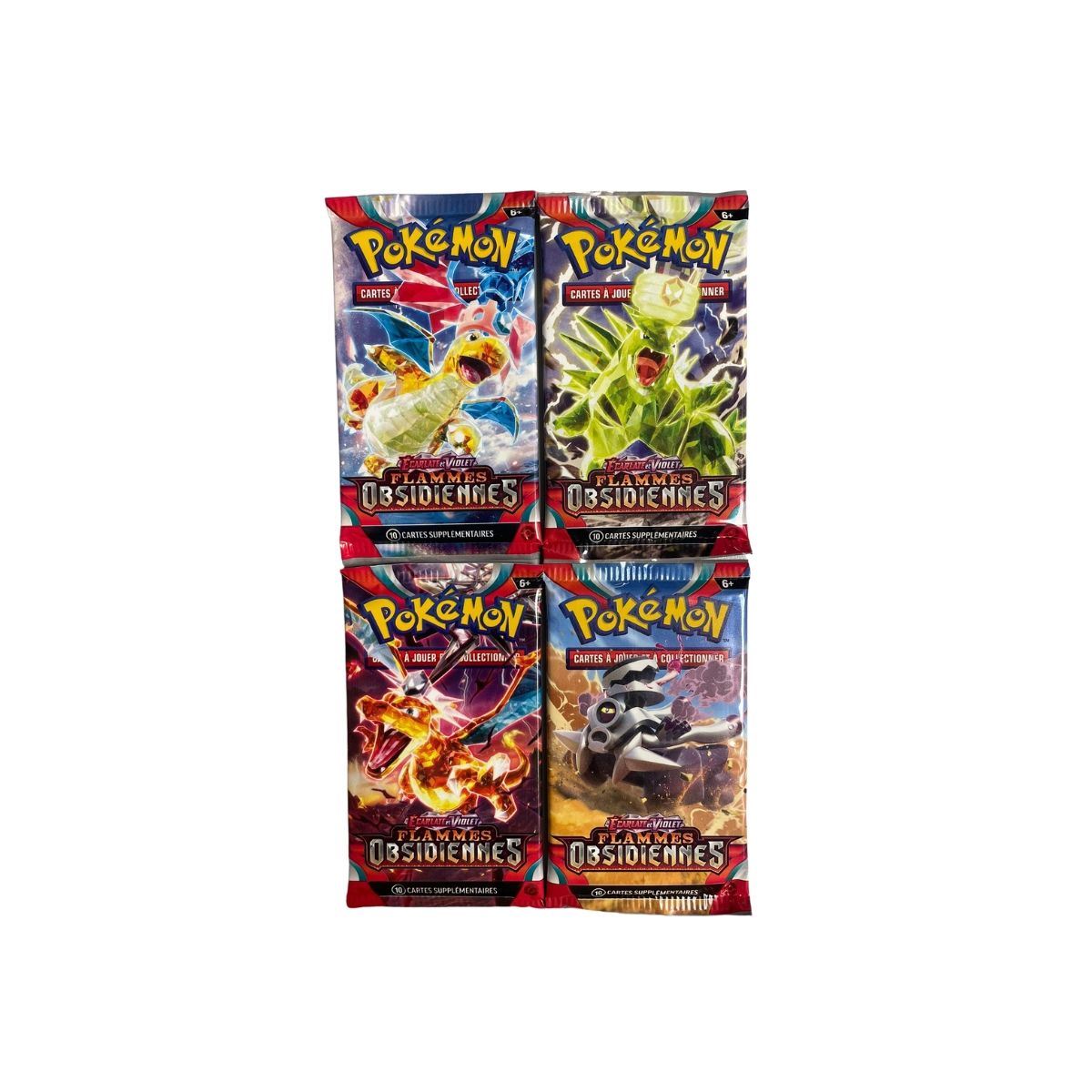 Pokémon - Artset Booster - Ecarlate et Violet - Flammes Obsidiennes [SV3][EV03]- FR