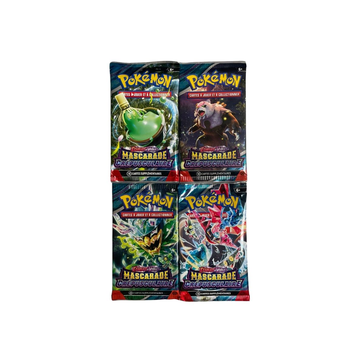 Pokémon - Artset Booster - Ecarlate et Violet - Mascarade Crépusculaire [SV6][EV06]- FR