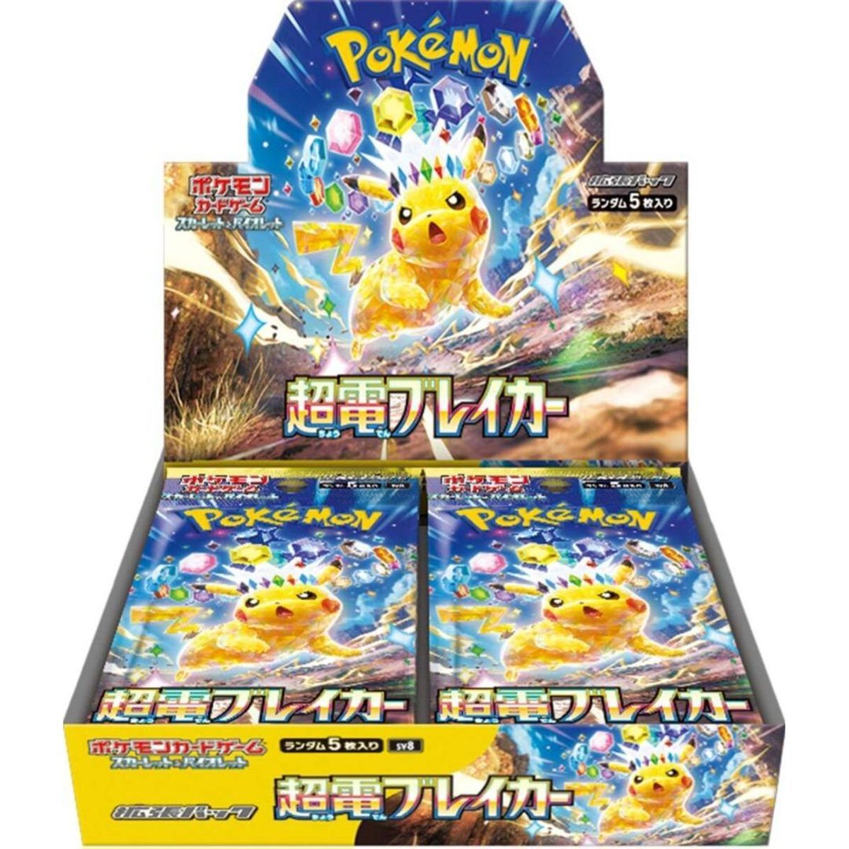 Pokémon - Boîte de 30 Booster - Supercharged Breaker [SV8] - Japonnais