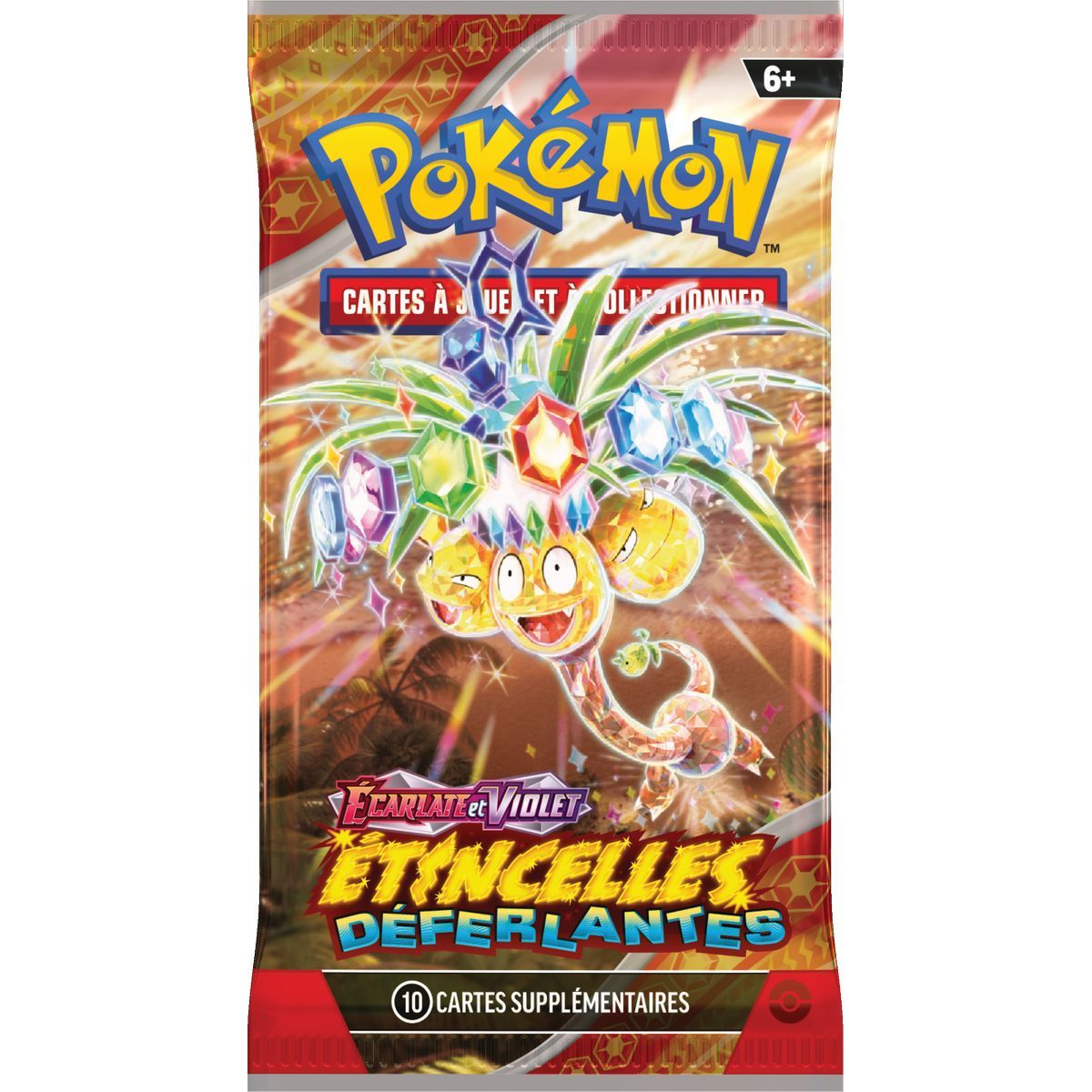 Pokémon - Carton de 6 Display - Ecarlate et Violet - Etincelles Déferlantes [SV8][EV08] - FR