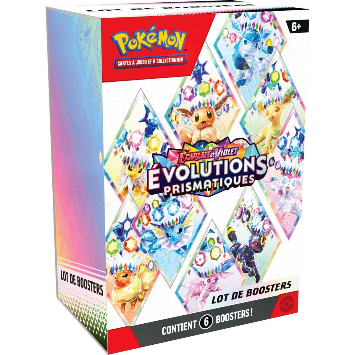 photo Bundle 6 Boosters - Ecarlate et Violet - Evolutions Prismatiques - [SV08.5 - EV08.5] - Pokémon - FR