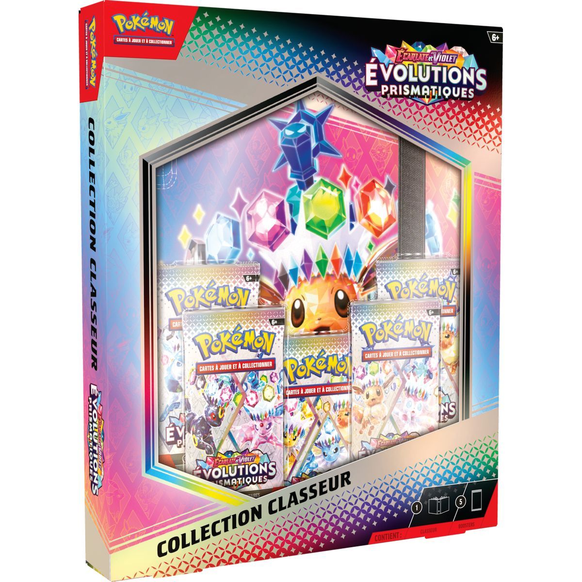 photo Pokémon - Coffret Collection Classeur - Écarlate et Violet : Evolutions Prismatiques - [SV08.5 - EV08.5] - FR