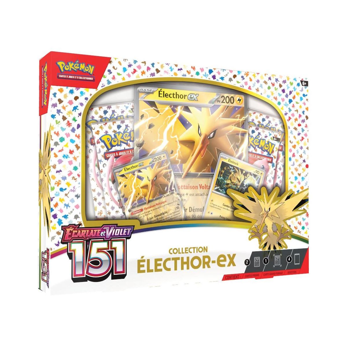 Pokémon - Coffret Électhor-EX EV3.5 Écarlate et Violet 151 EV03.5