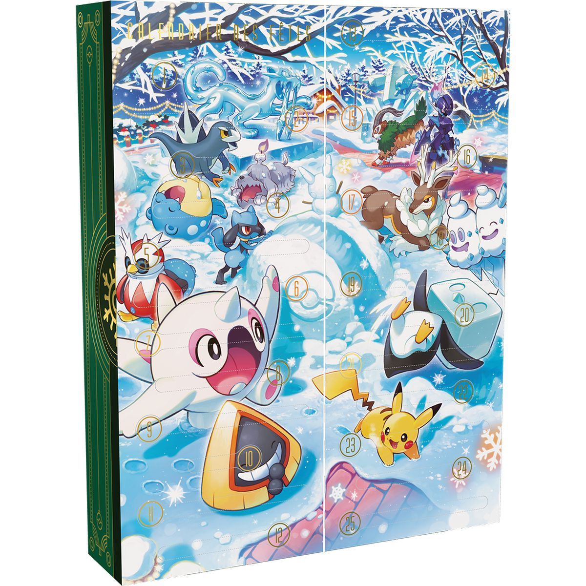 Pokémon - Coffret - Ecarlate et Violet - Calendrier des fetes 2024 - FR