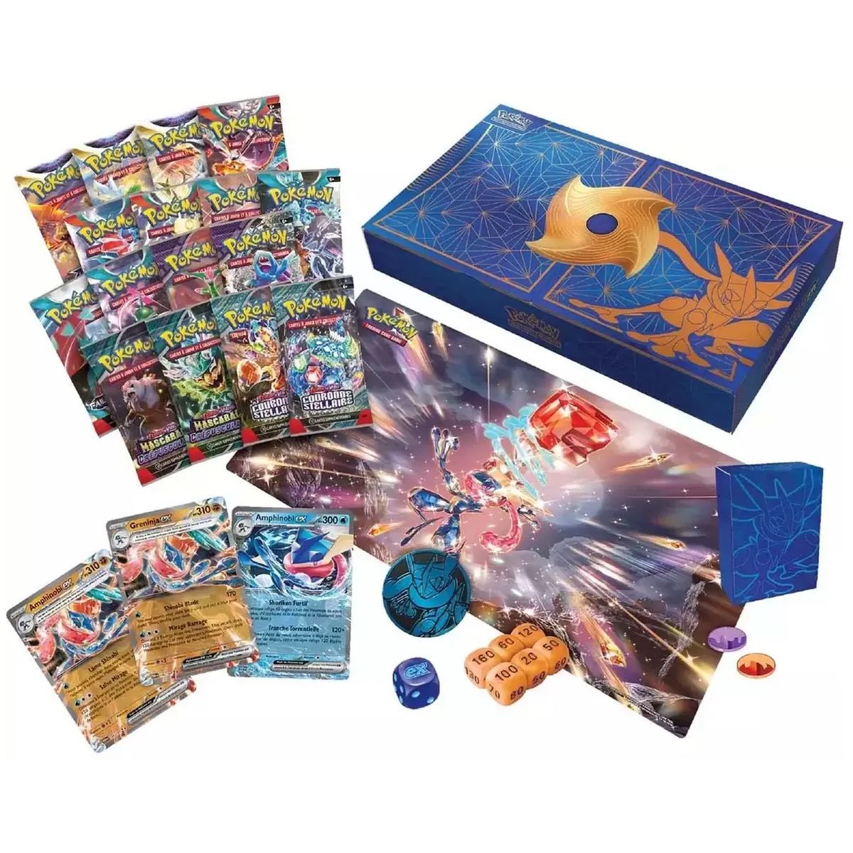 Pokémon - Coffret Ultra Premium - Amphinobi EX - FR