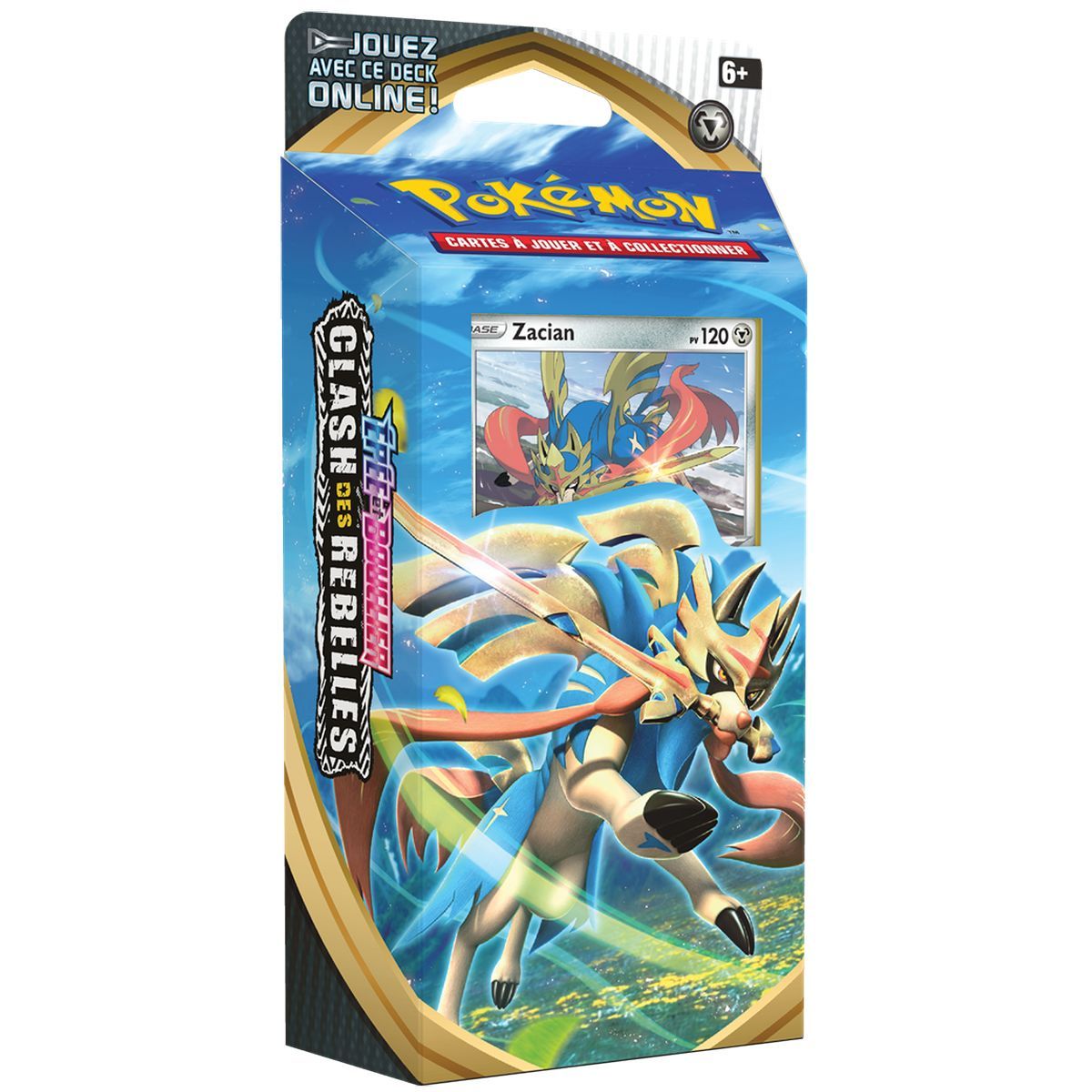 Pokémon - Deck de Démarrage - Zacian - Clash des Rebelles [EB02] - FR