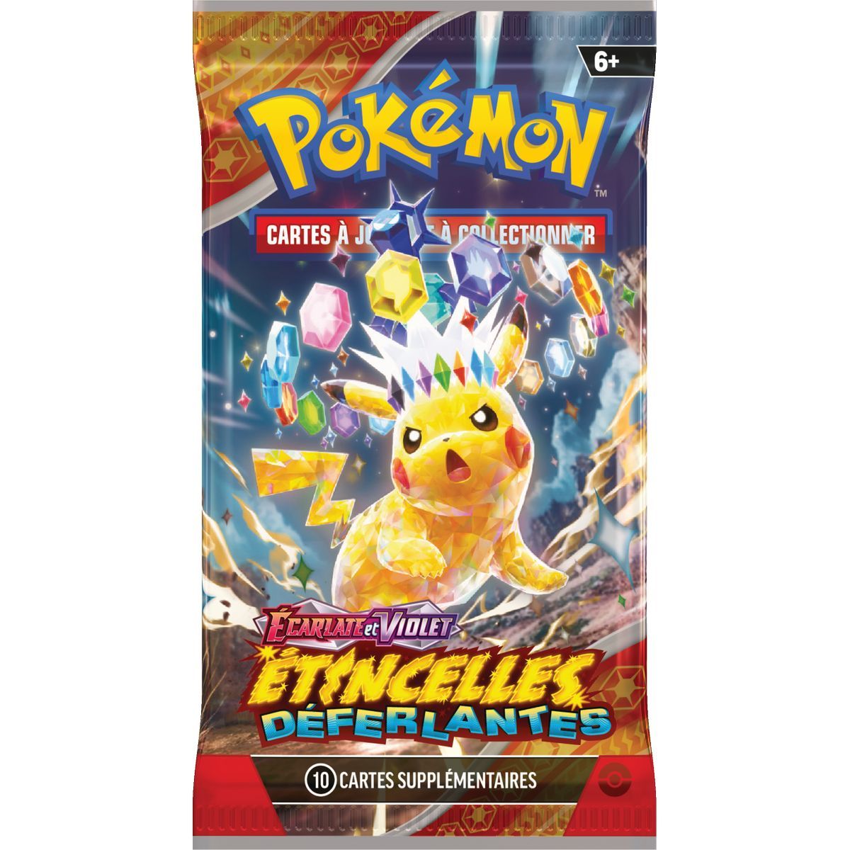 Pokémon - Display - Boite de 36 Boosters - Ecarlate et Violet - Etincelles Déferlantes [SV8][EV08] - FR