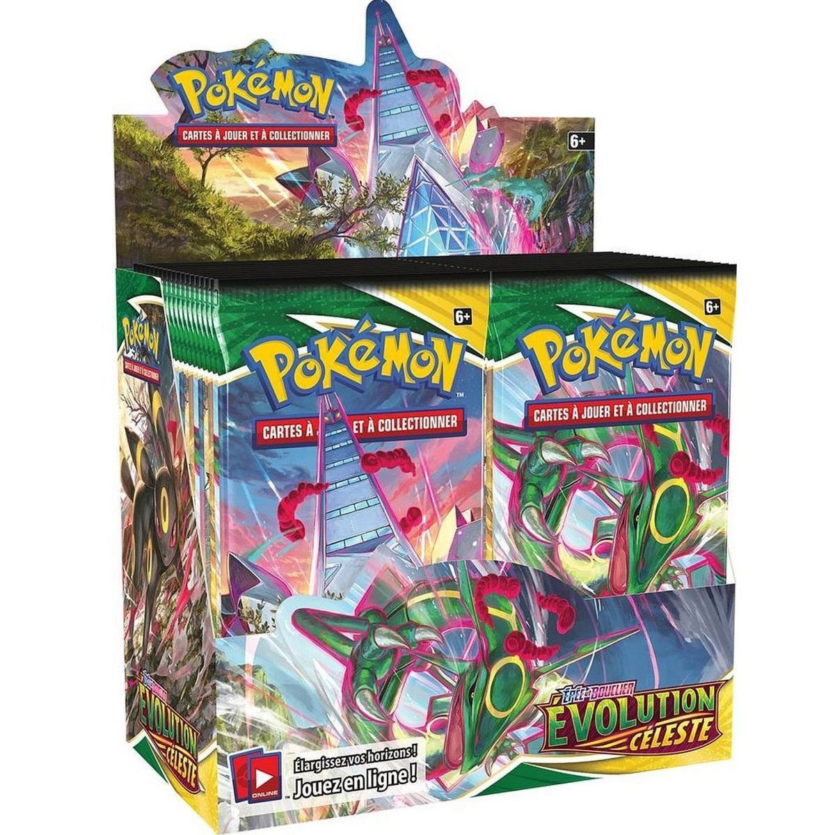 Item Pokémon - Display - Boite de 36 Boosters - Evolution Céleste [EB07] - FR