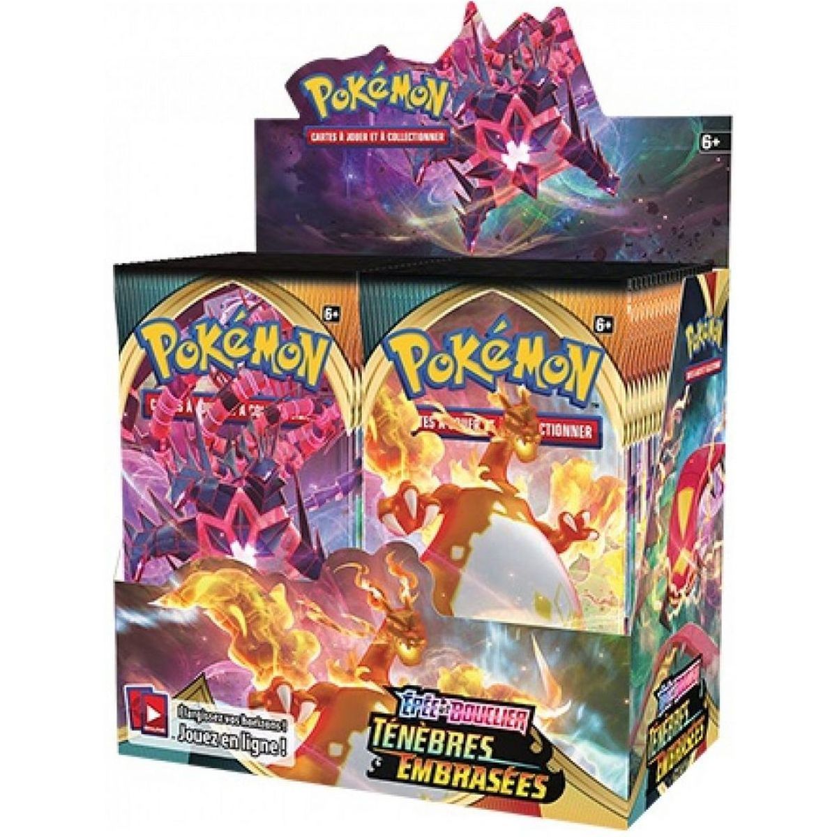 Item Pokémon - Display - Boite de 36 Boosters - Ténèbres Embrasées [EB03] - FR