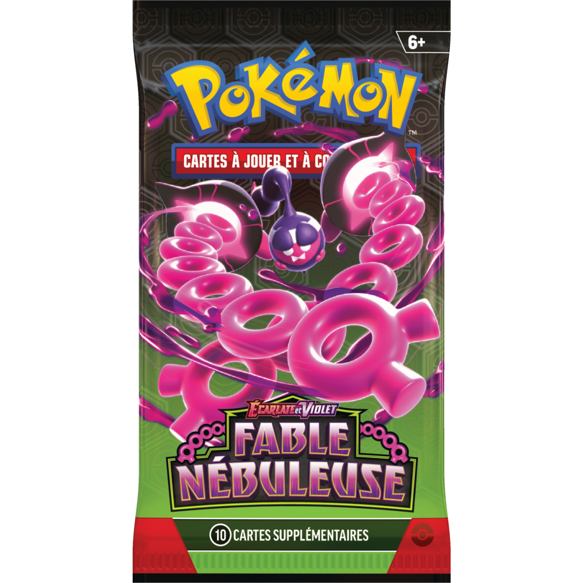 Pokémon - Lot de 10 Coffrets Bundle 6 Boosters - Ecarlate et Violet - Fable Nébuleuse - [SV06.5 - EV06.5] - FR