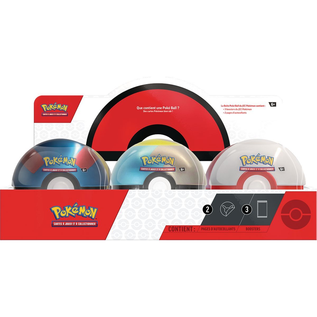 Pokémon Pokéball Q4 2024 - FR -Modèle Aléatoire