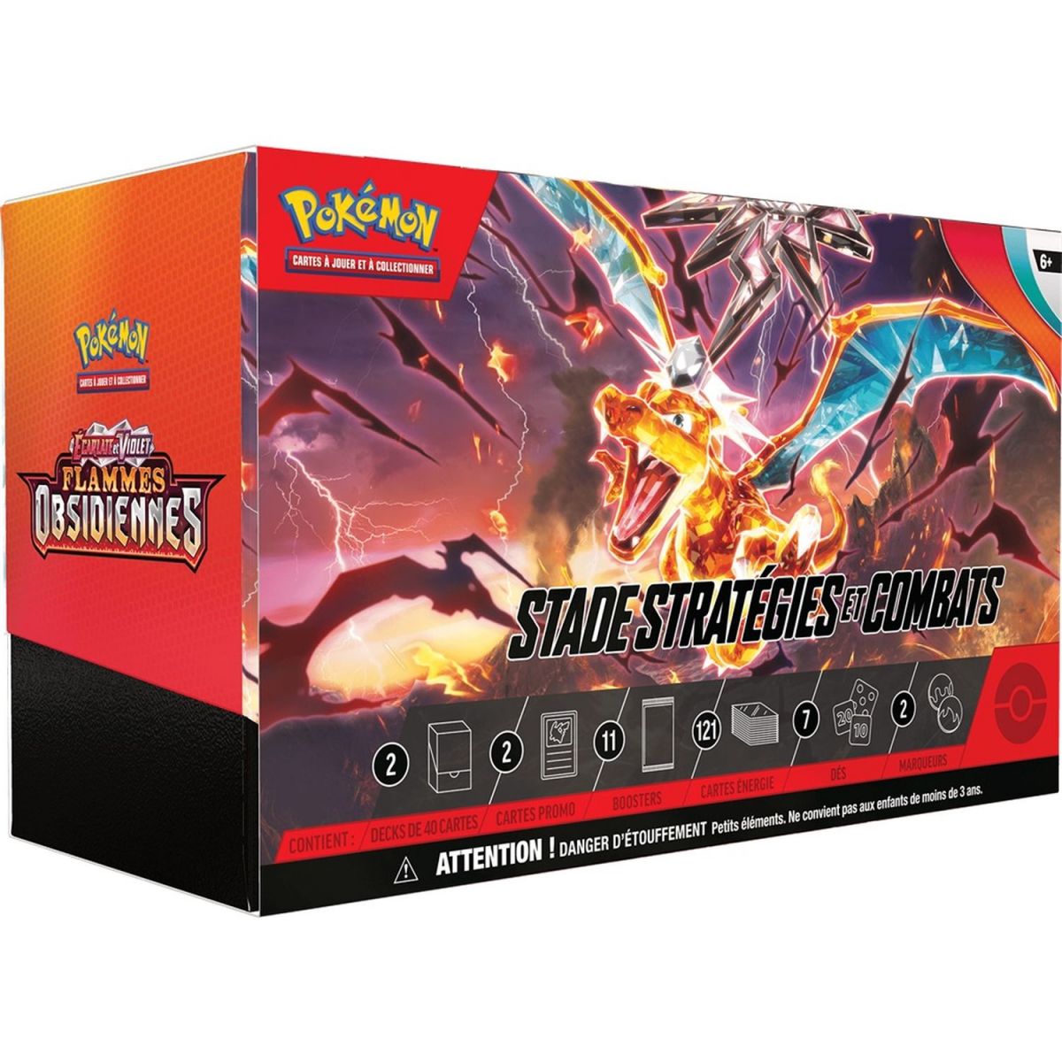 Pokémon - Stade Strategies et Combats - Ecarlate & Violet Flammes Obsidiennes - [EV03] - FR