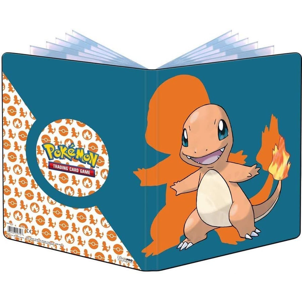 Item Portfolio 4 Cases pour 80 Cartes - Pokemon - Salameche