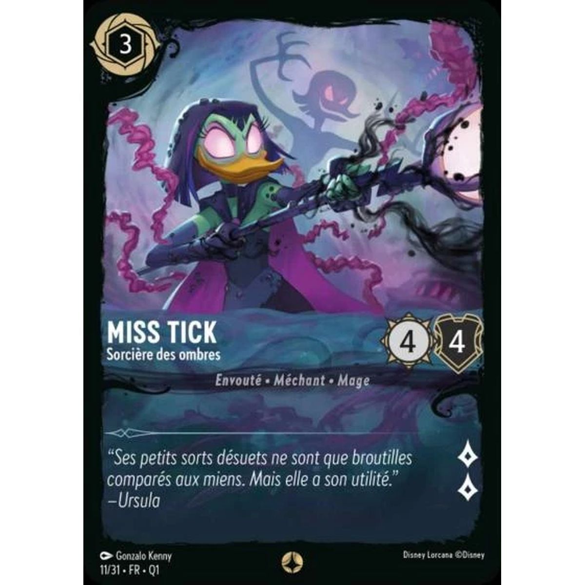 Miss Tick, Sorcière des ombres - 11/31 - QU1 - Quête des Illumineurs - Menace des profondeurs - Scénario - Français