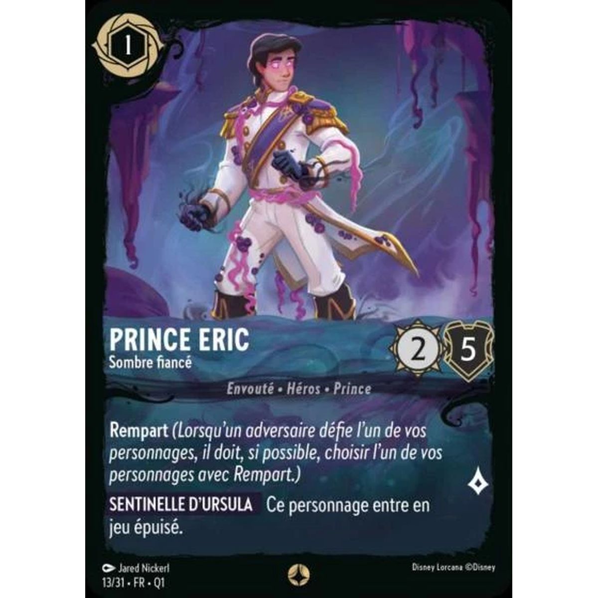 Prince Eric, Sombre fiancé - 13/31 - QU1 - Quête des Illumineurs - Menace des profondeurs - Scénario - Français